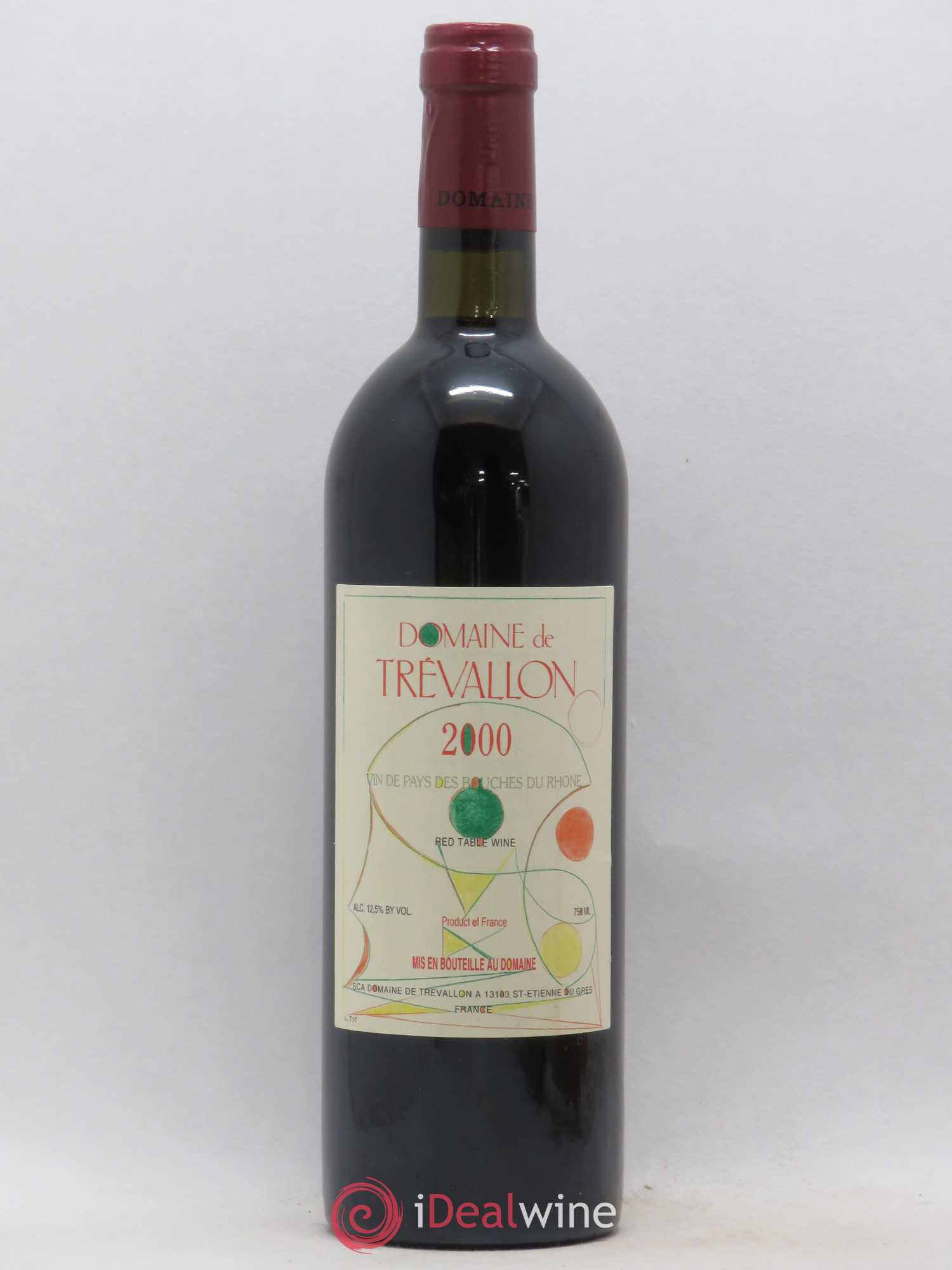 Alpilles Trévallon (Domaine de) Eloi Dürrbach 2000 - Lot de 1 bouteille - 0