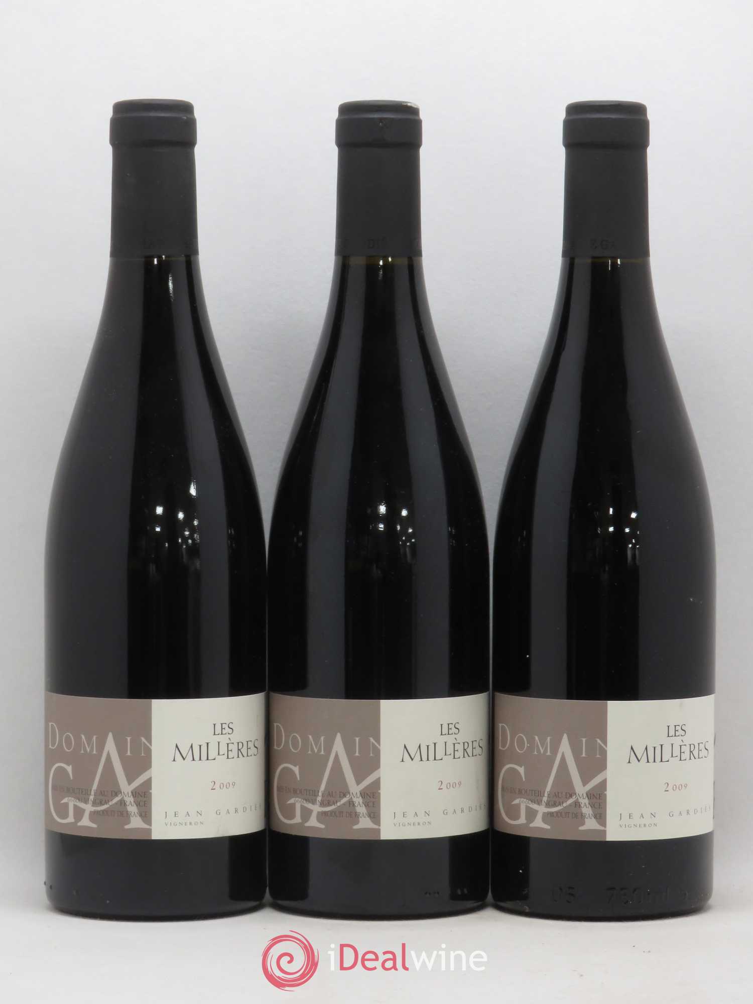 Côtes du Roussillon Les Millières Domaine Gardiès 2009 - Lotto di 3 bottiglie - 0