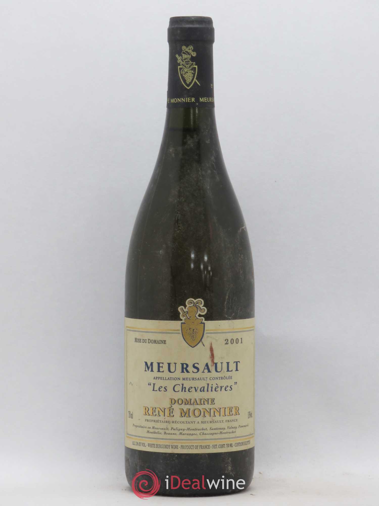 Meursault Les Chevalières Monnier (sans prix de réserve) 2001 - Posten von 1 Flasche - 0