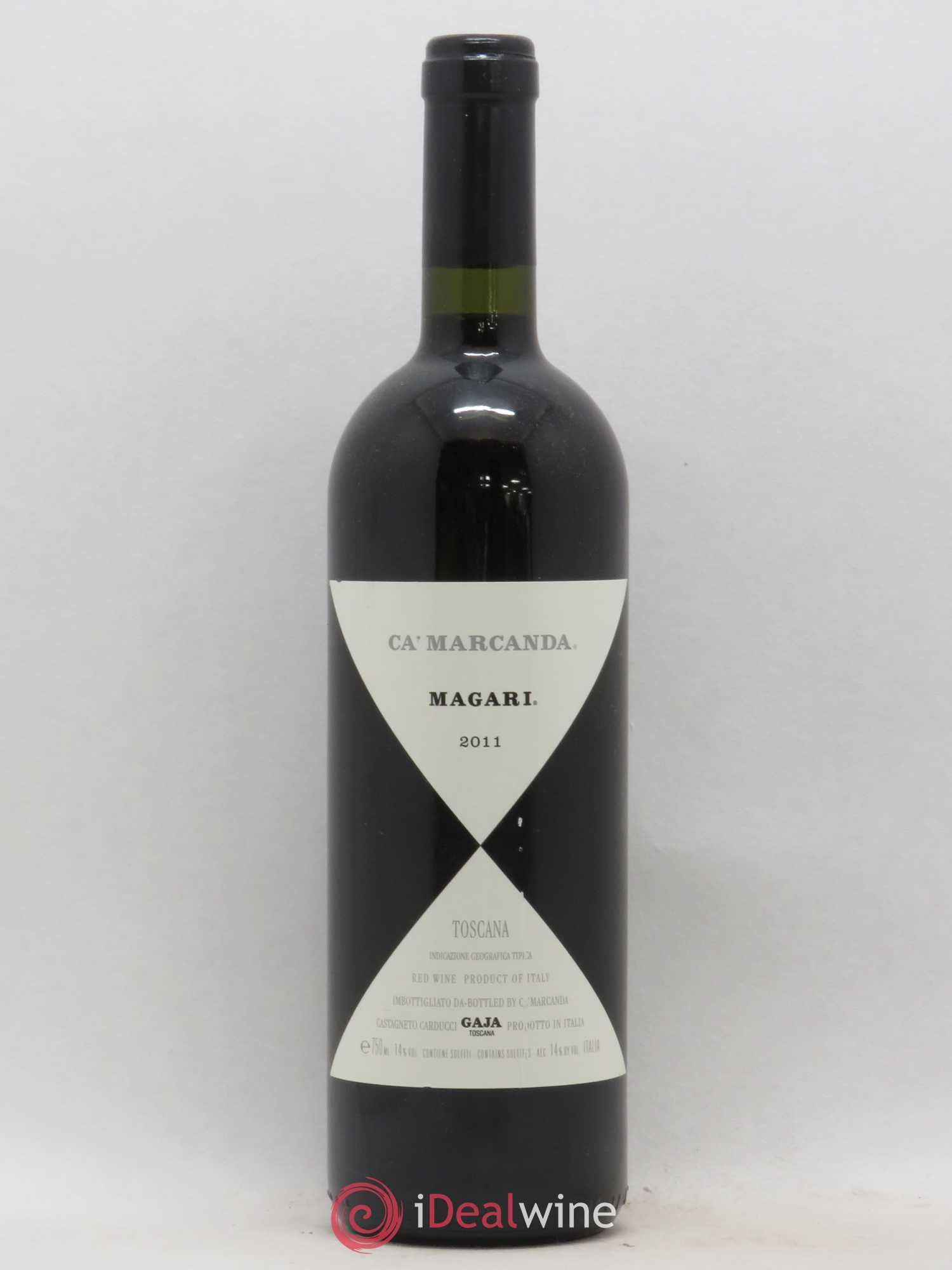 Toscana IGT Gaja Ca'Marcanda Magari 2011 - Posten von 1 Flasche - 0