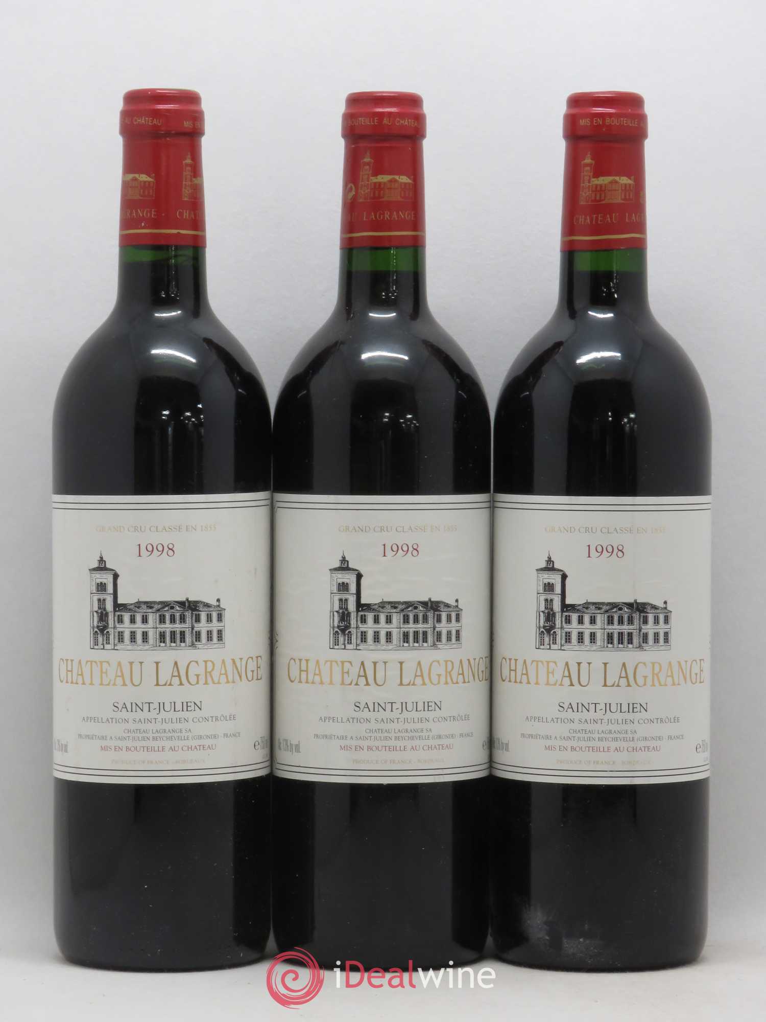 Château Lagrange 3ème Grand Cru Classé 1998 - Lot de 6 bouteilles - 2