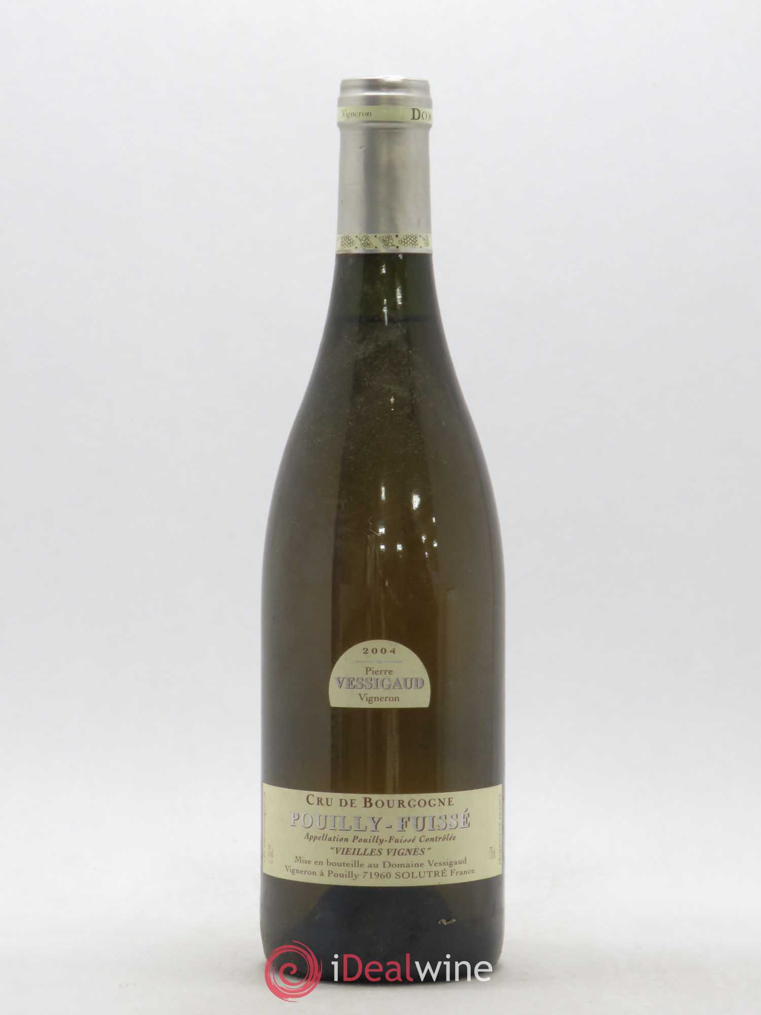 Pouilly-Fuissé Vieilles Vignes Pierre Vessigaud 2004 - Lot de 1 bouteille - 0