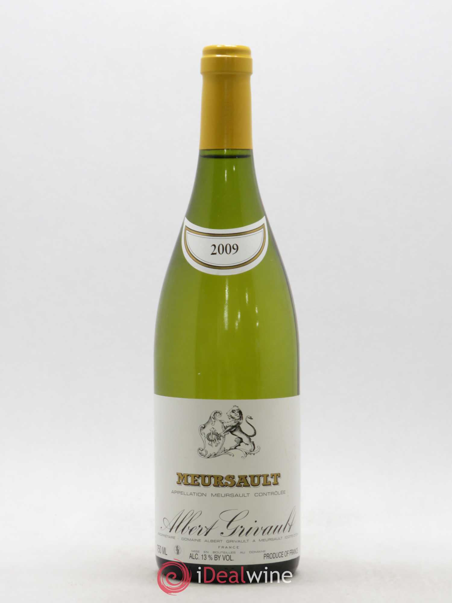 Meursault Clos du Murger Albert Grivault 2009 - Lot de 1 bouteille - 0