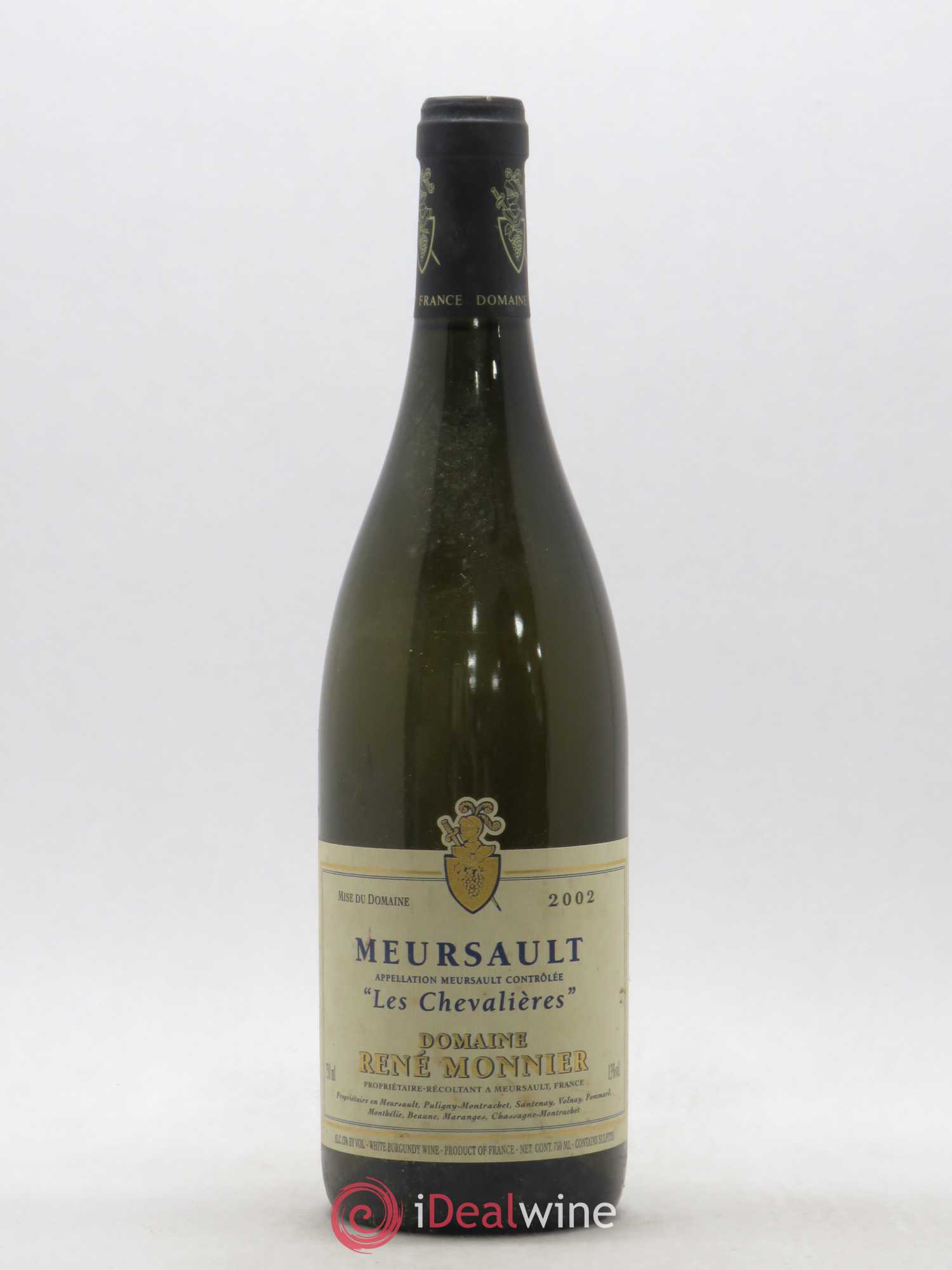 Meursault Les Chevalières René Monnier 2002 - Posten von 1 Flasche - 0