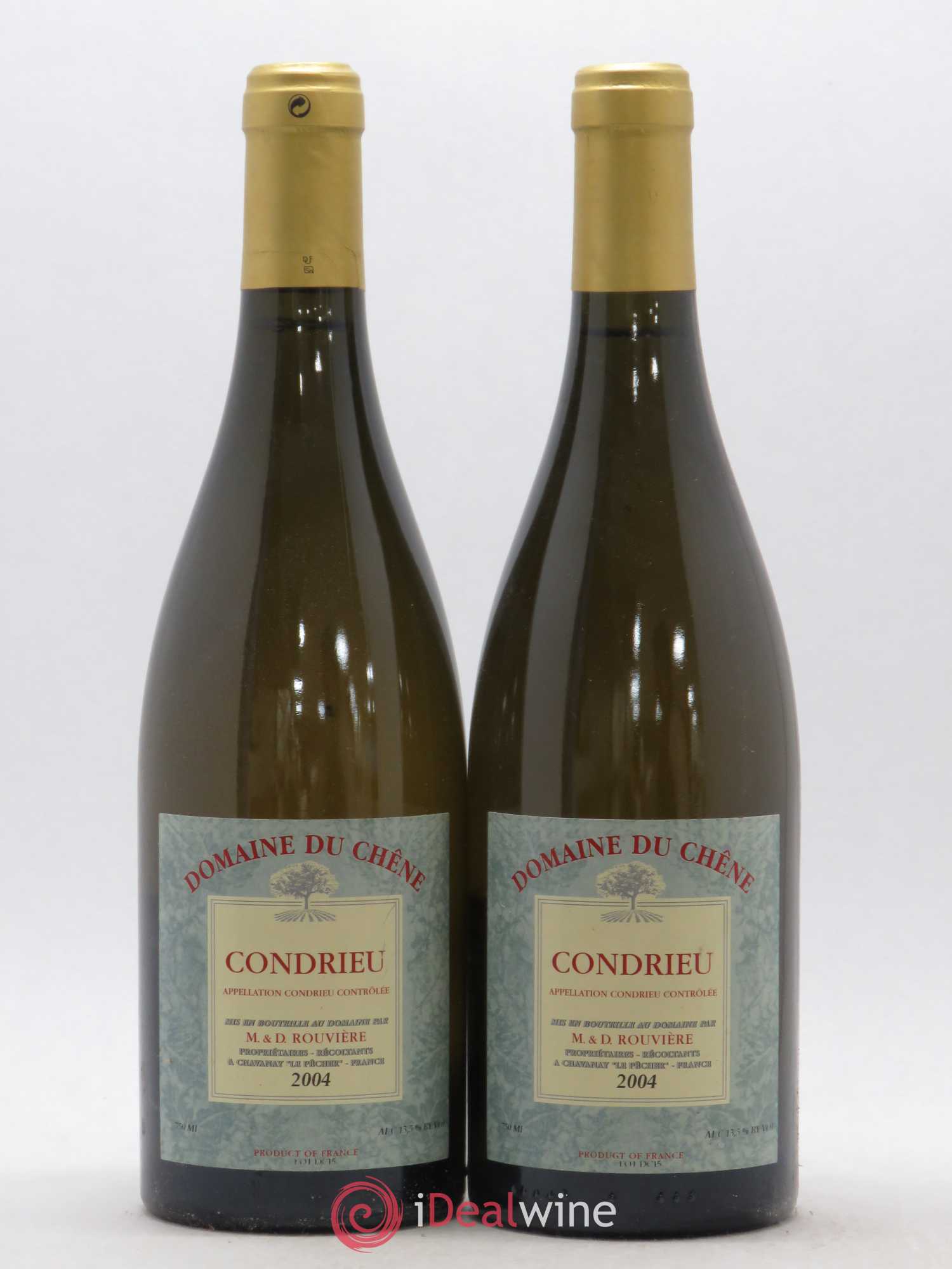 Condrieu Domaine du Chêne 2004 - Lot de 2 bouteilles - 0