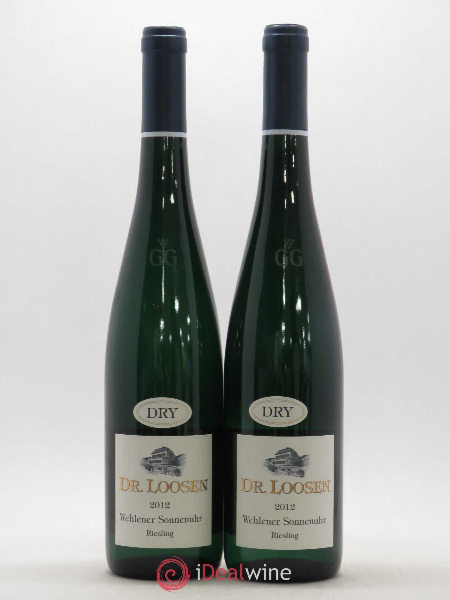 Riesling Wehlener Sonnehur Dr Loosen 2012 - Posten von 2 Flaschen - 0