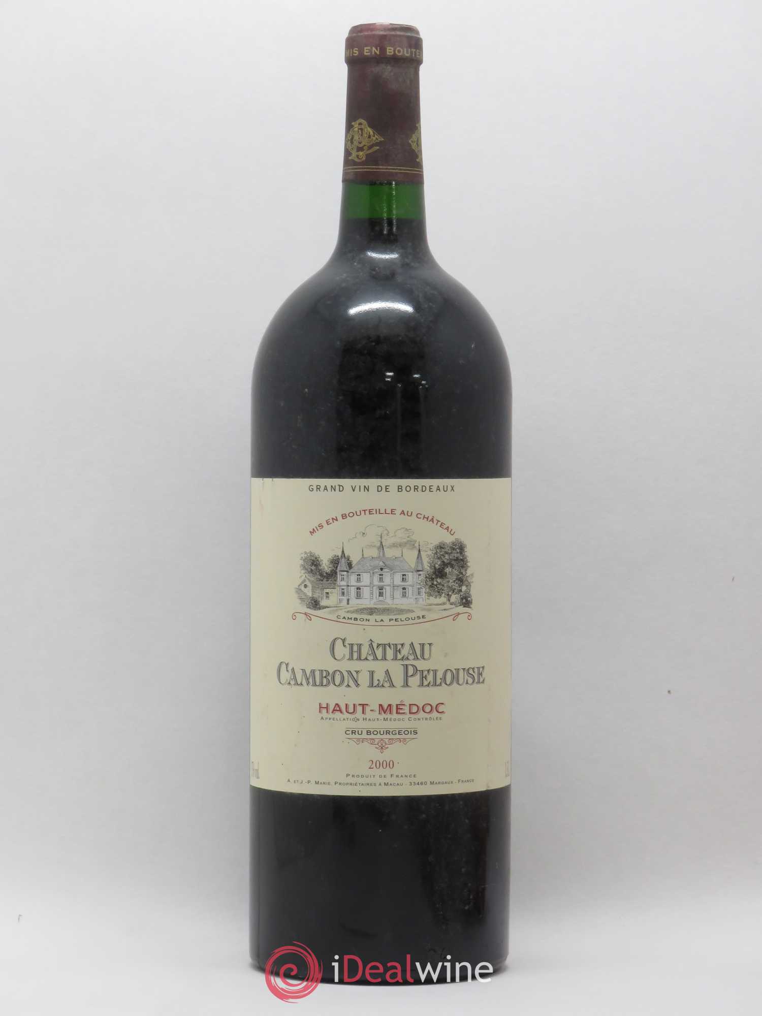 Château Cambon la Pelouse Cru Bourgeois 2000 - Lot de 1 magnum - 0