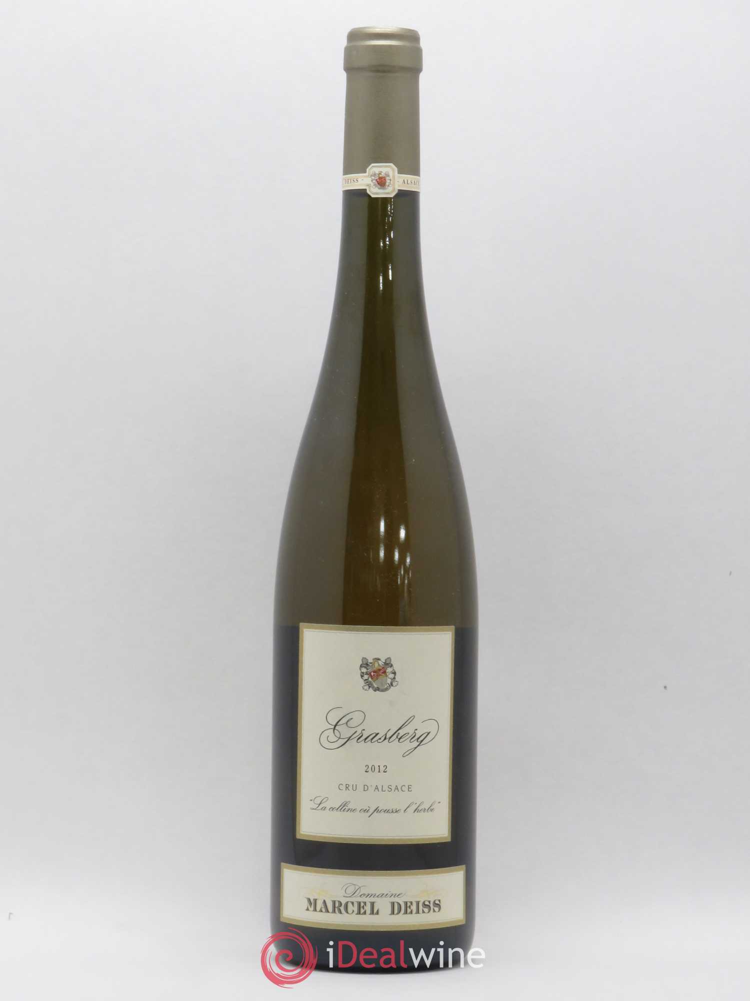Alsace Grasberg Marcel Deiss (Domaine) 2012 - Lot de 1 bouteille - 0