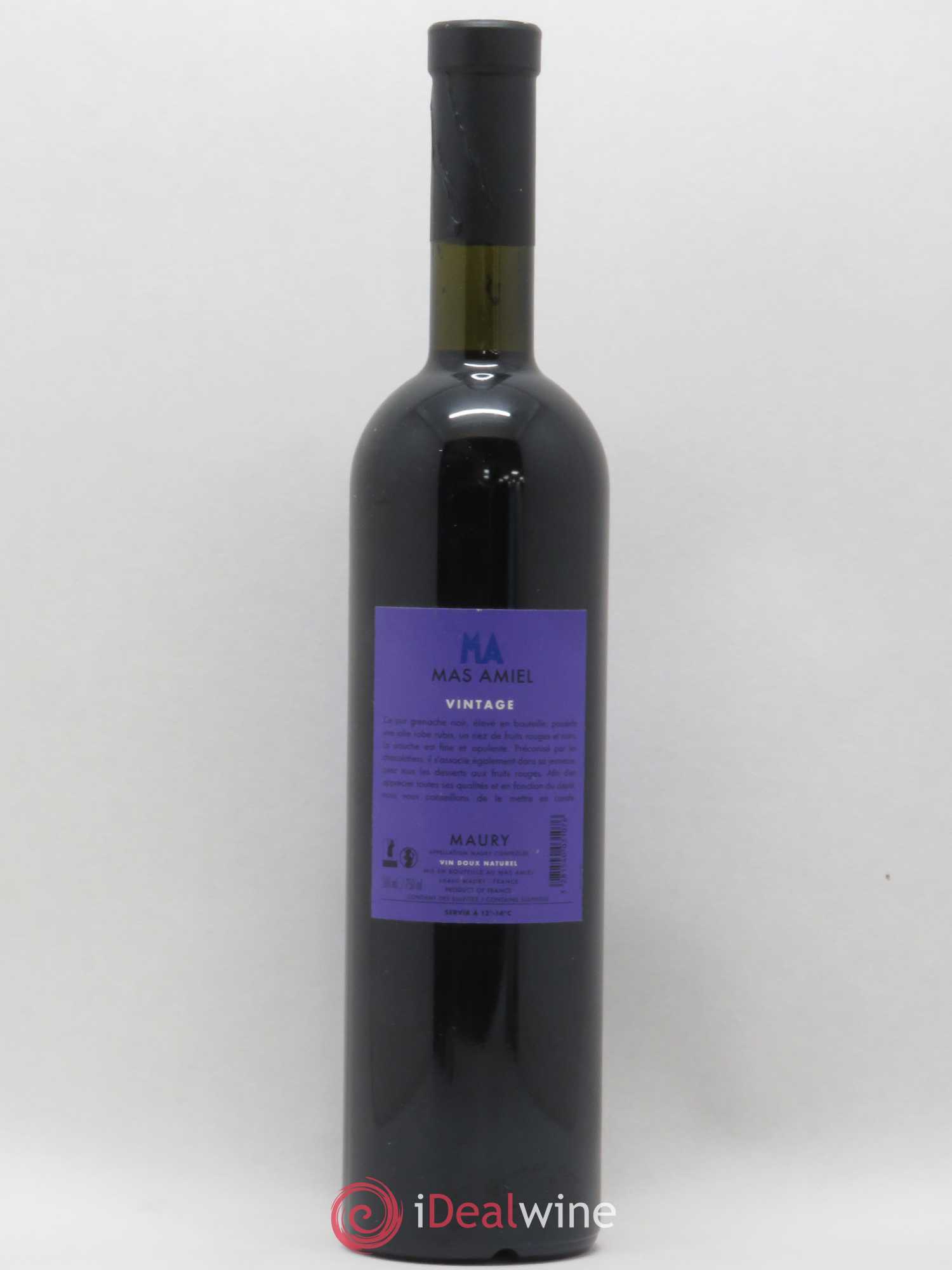 Maury Mas Amiel Vintage (senza prezzo di riserva) 2007 - Lotto di 1 bottiglia - 1