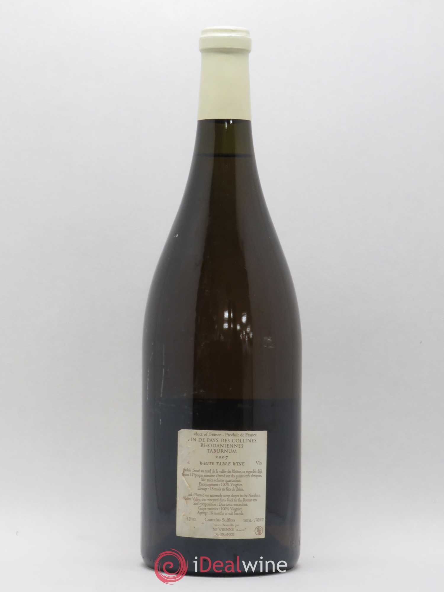 Collines Rhodaniennes Taburnum Les Vins de Vienne 2007 - Lot de 1 magnum - 1