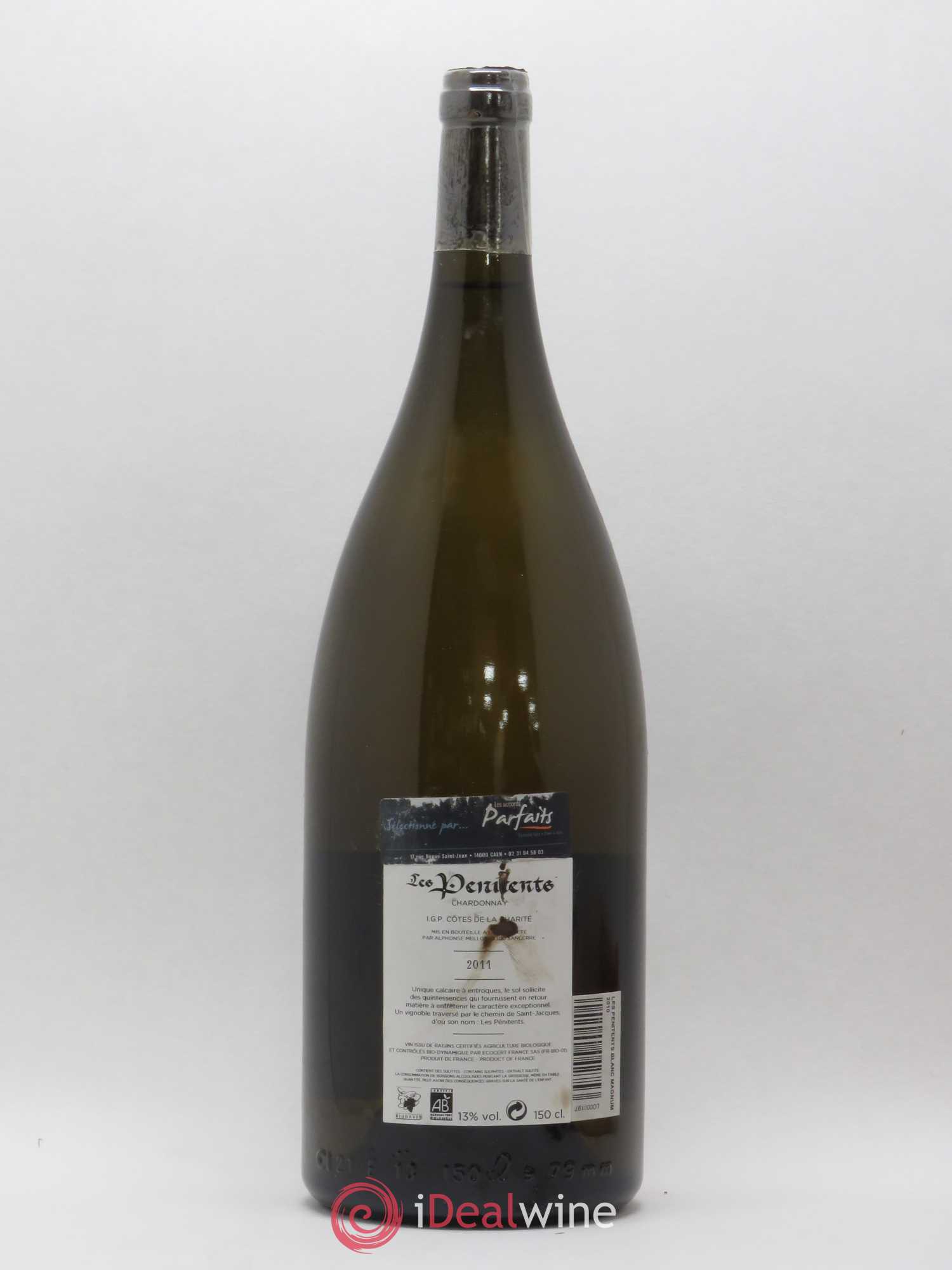 Divers IGP Côtes de la Charité Les Pénitents Alphonse Mellot 2011 - Posten von 1 Magnum - 1
