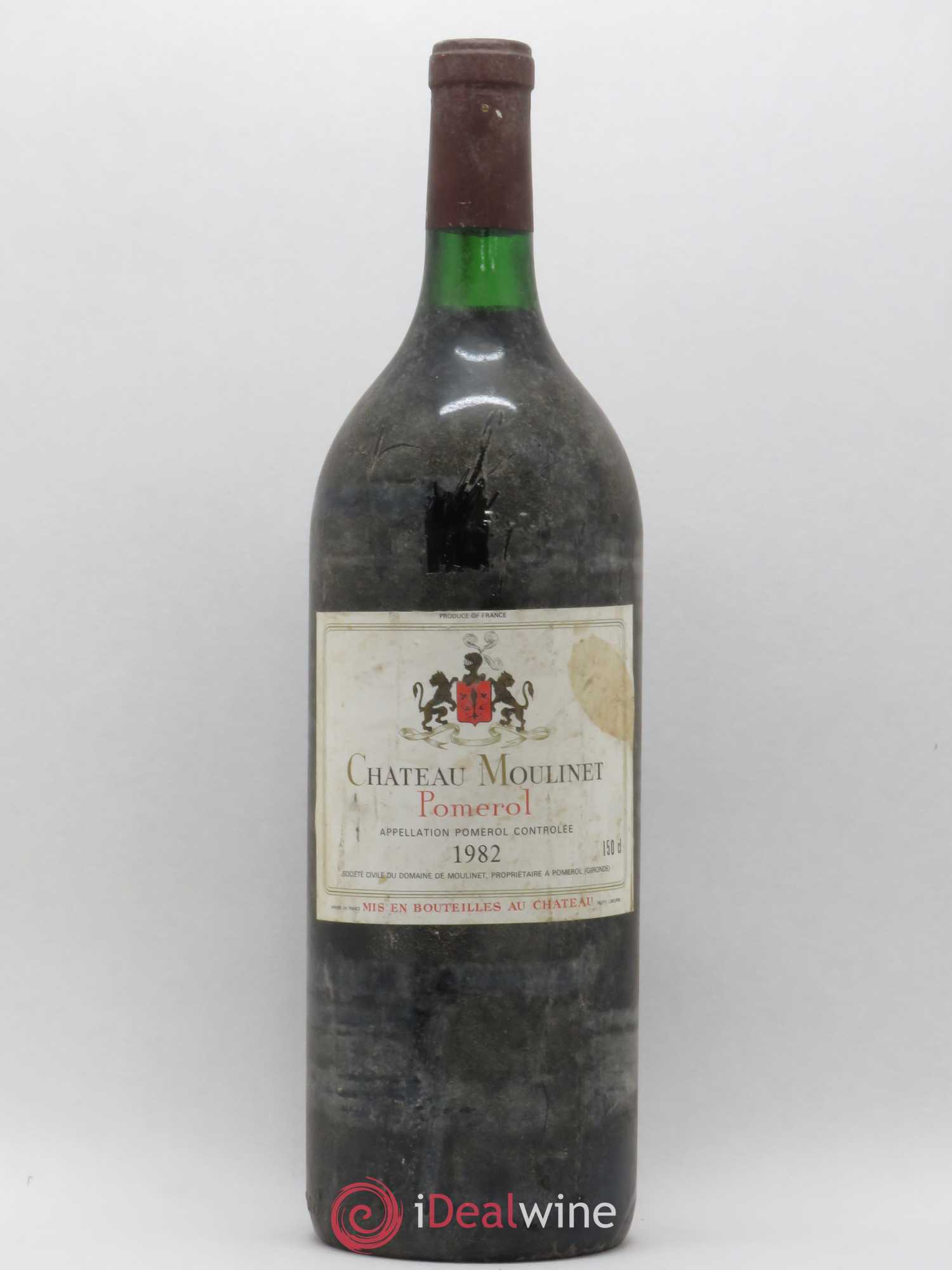 Château Moulinet 1982 - Lot de 1 magnum - 0