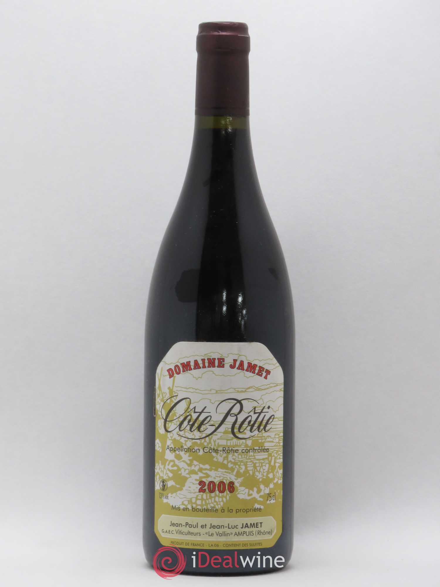 Côte-Rôtie Jamet (Domaine) 2006 - Lot de 1 bouteille - 0