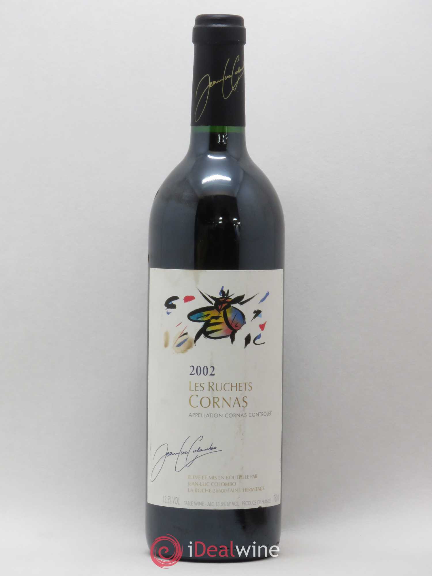 Cornas les Ruchets Jean-Luc Colombo 2002 - Lot de 1 bouteille - 0