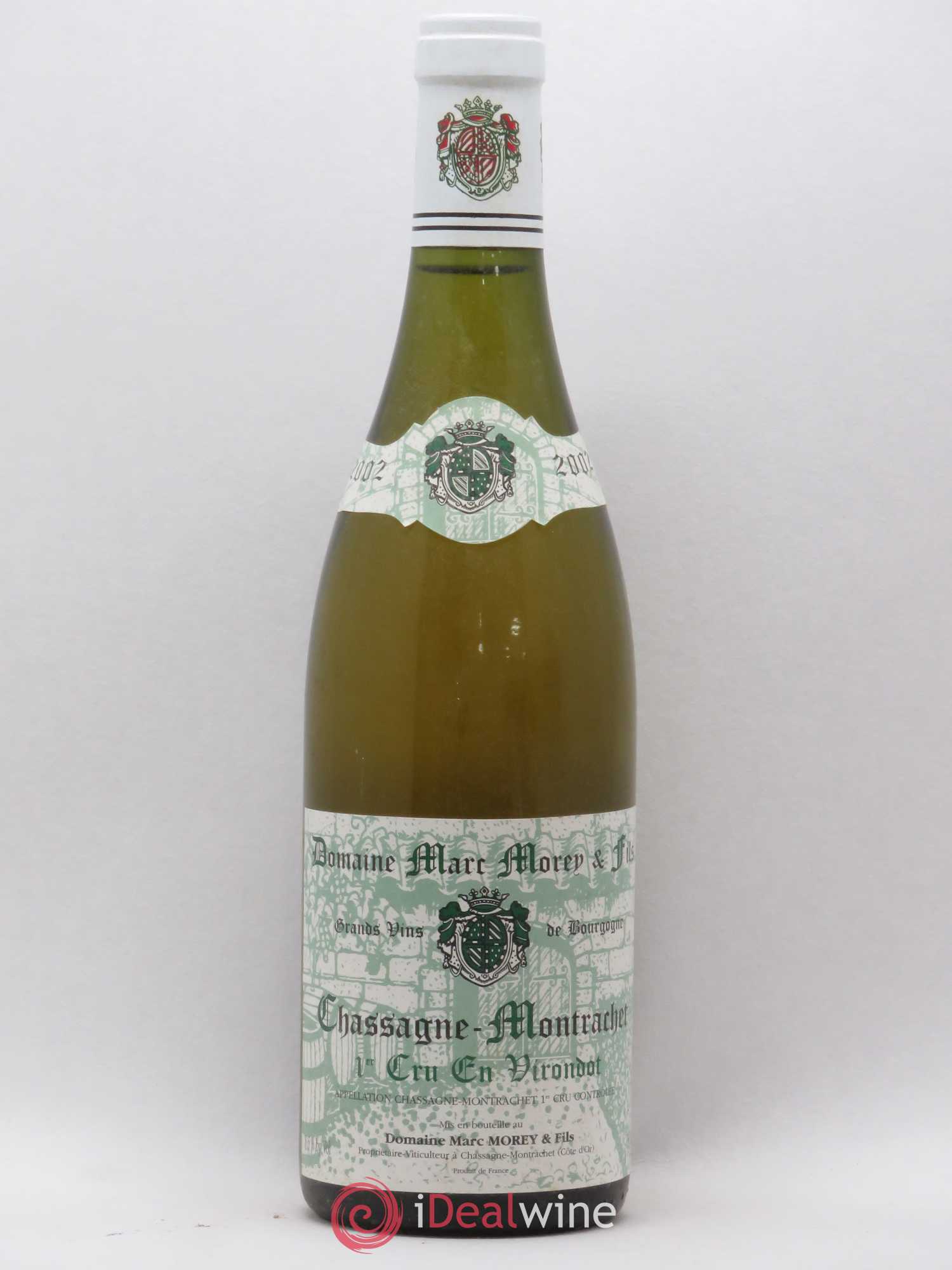 Chassagne-Montrachet En Virondot Domaine Marc Morey 2002 - Posten von 1 Flasche - 0