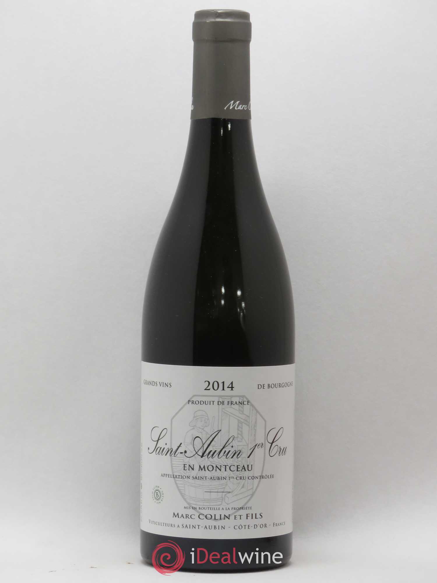 Saint-Aubin 1er Cru En Montceau Marc Colin & Fils 2014 - Lot de 1 bouteille - 0