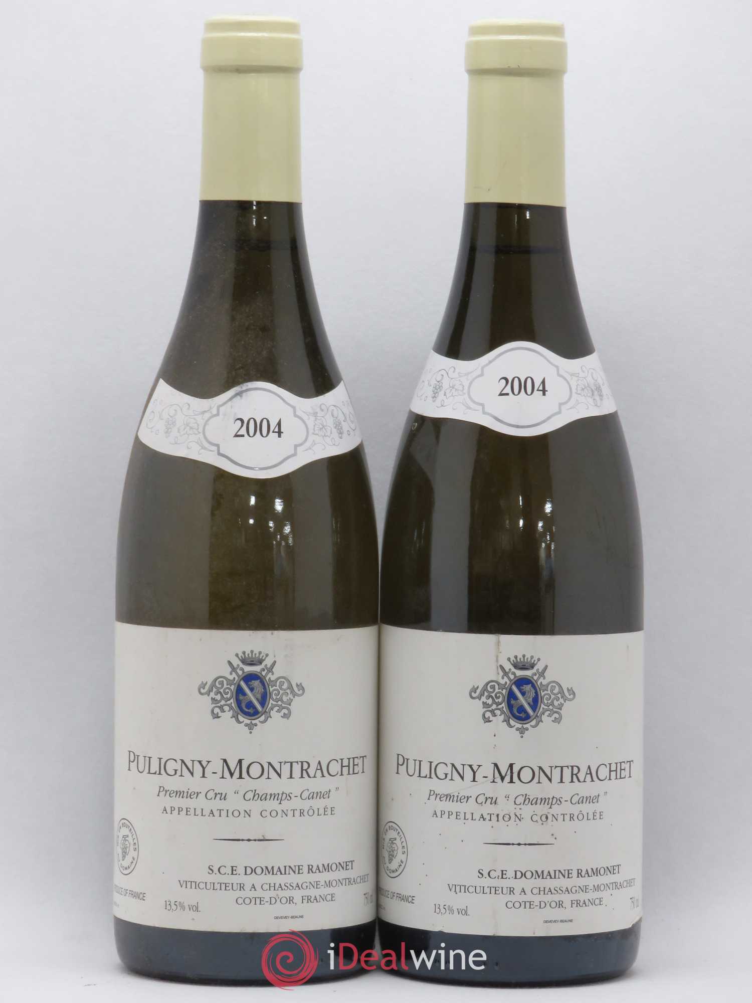 Puligny-Montrachet 1er Cru Champs Canet Ramonet (Domaine) 2004 - Lot de 2 bouteilles - 0