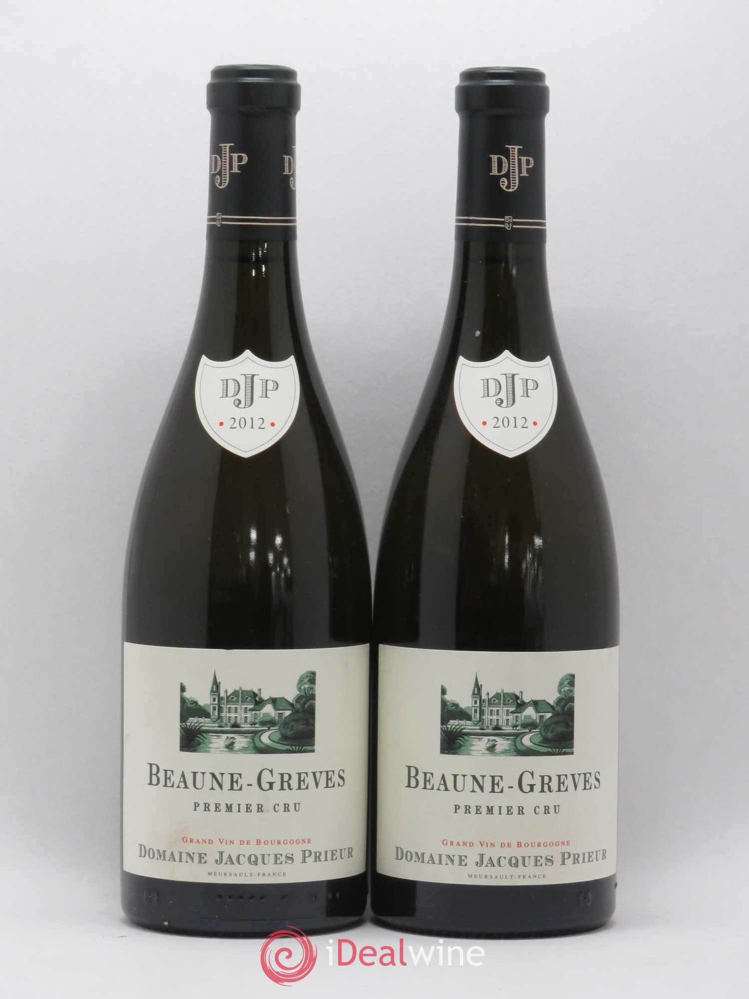 Beaune 1er Cru Grèves Jacques Prieur 2012 - Posten von 2 Flaschen - 0