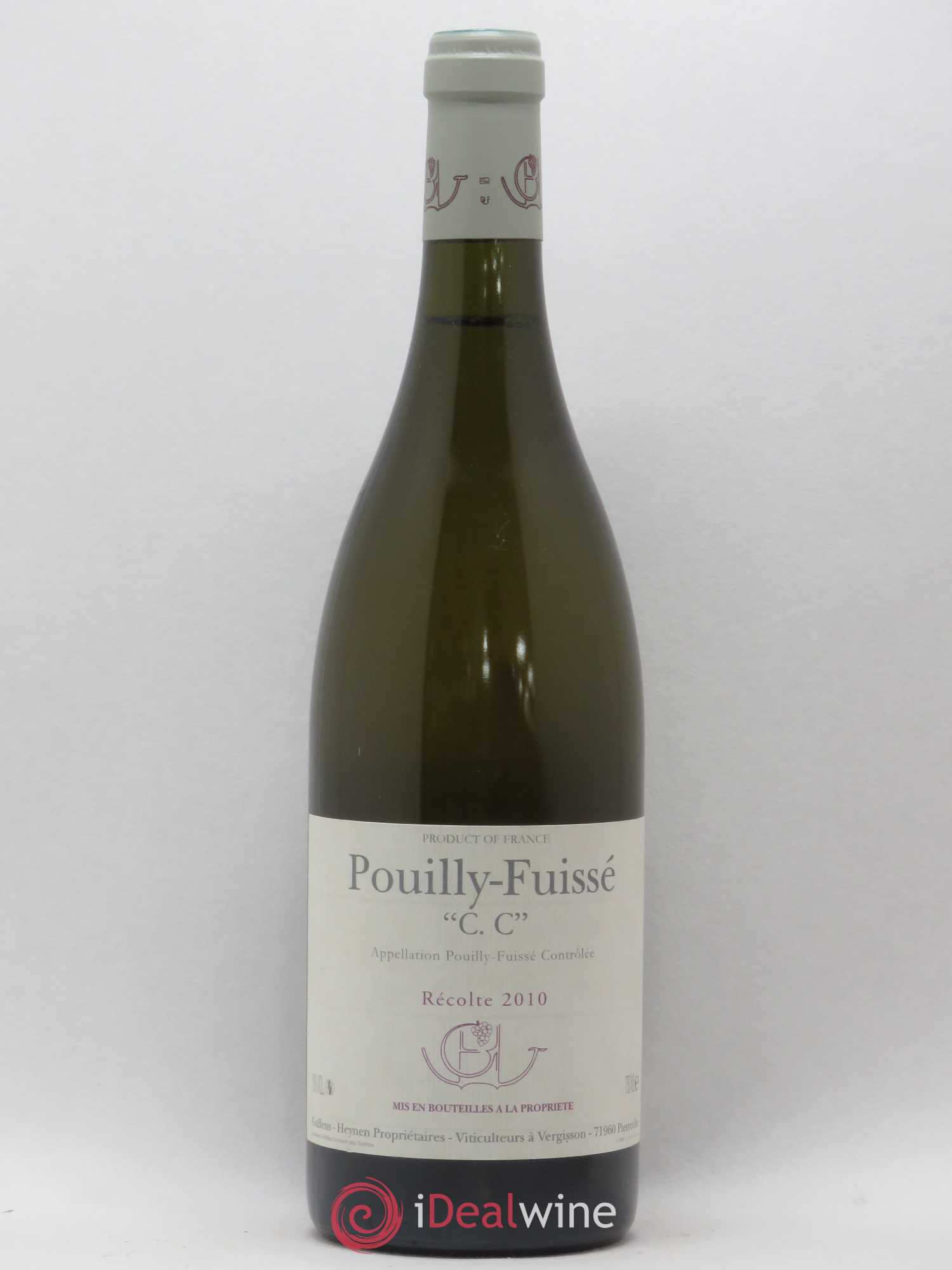Pouilly-Fuissé C.C. Guffens-Heynen 2010 - Lot de 1 bouteille - 0