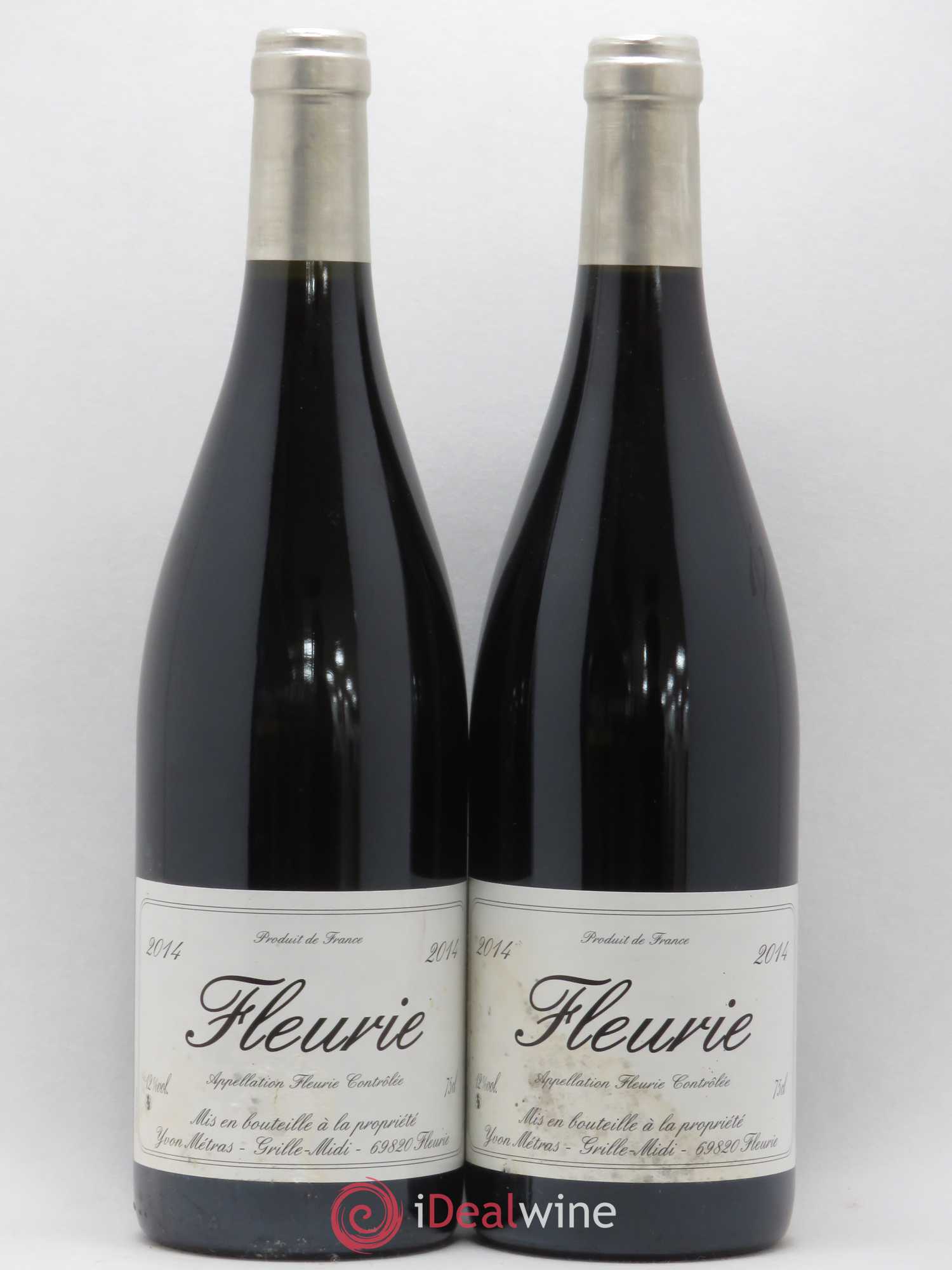 Fleurie Yvon Métras 2014 - Lot de 2 bouteilles - 0