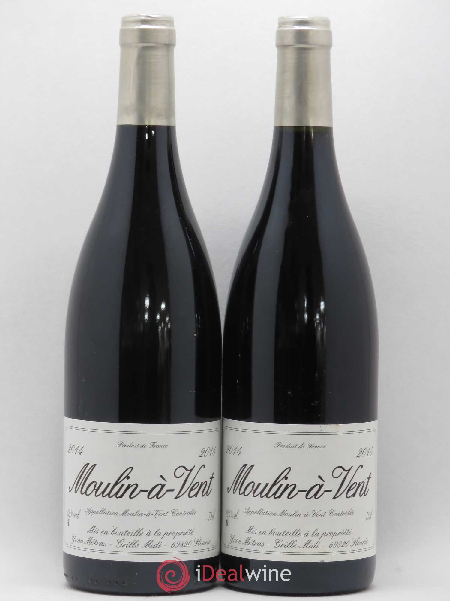 Moulin-à-Vent Yvon Métras 2014 - Lot de 2 bouteilles - 0