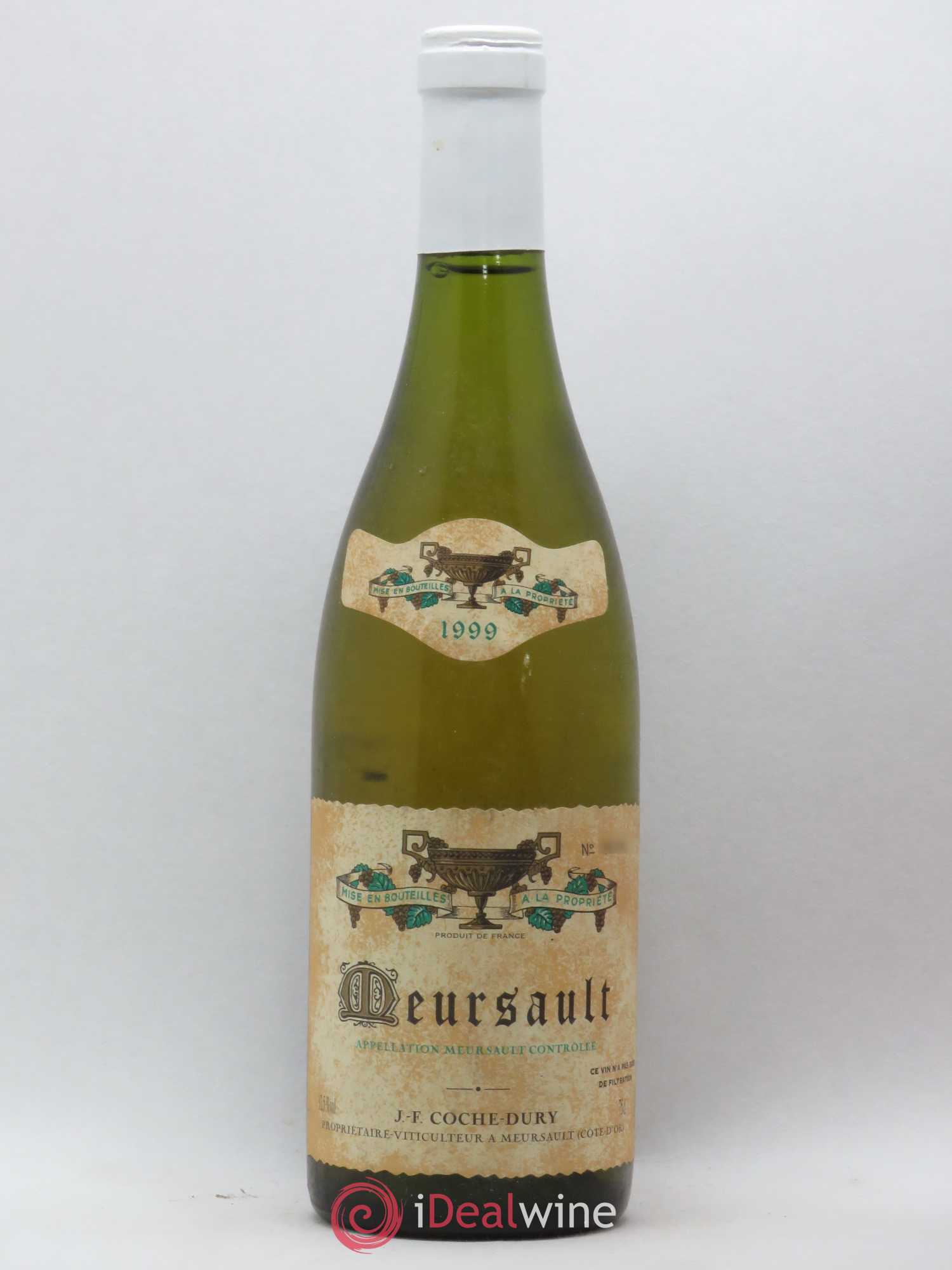 Meursault Coche Dury (Domaine) 1999 - Lot de 1 bouteille - 0