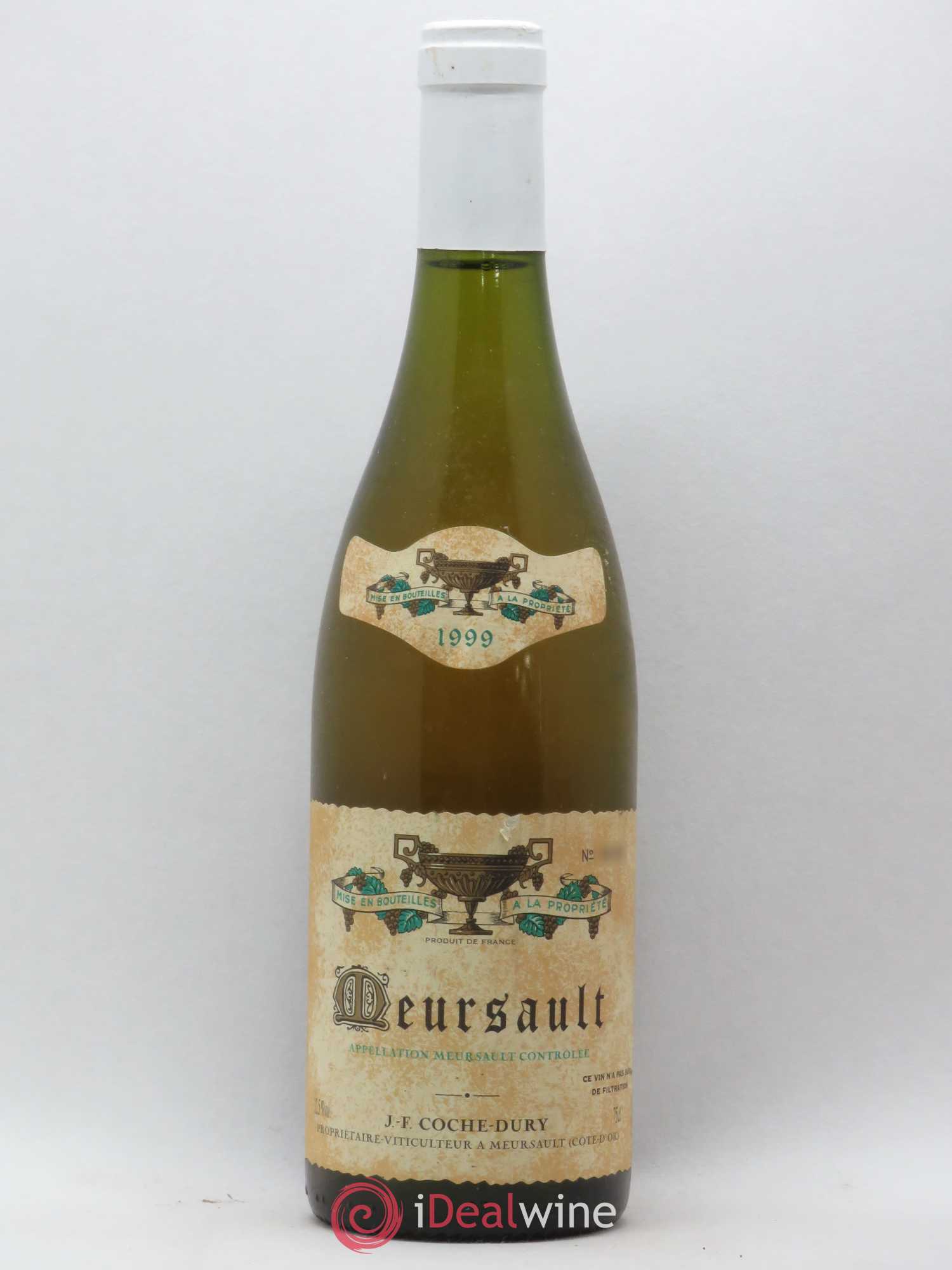 Meursault Coche Dury (Domaine) 1999 - Lot de 1 bouteille - 0