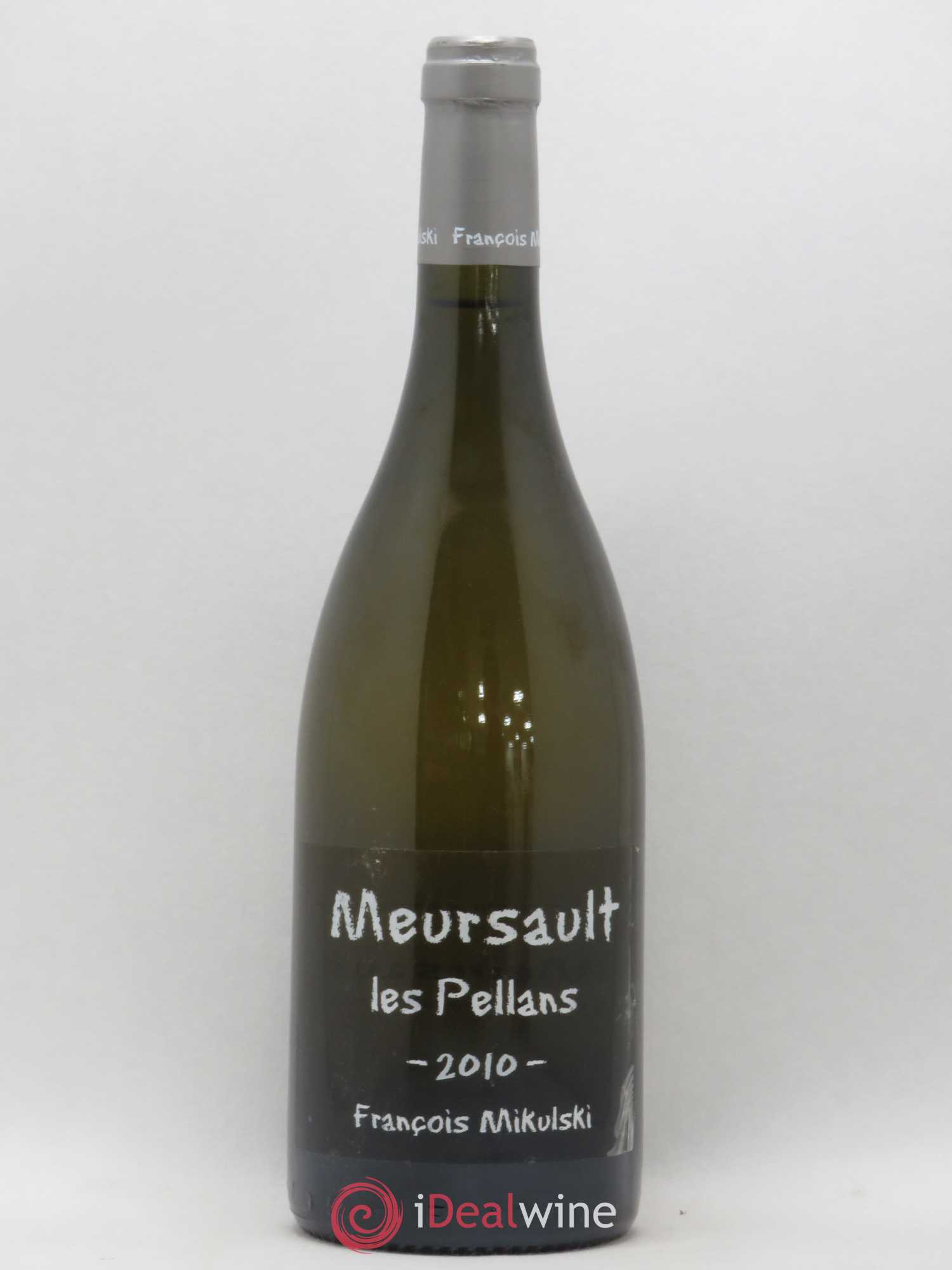 Meursault François Mikulski Pellans 2010 - Lot de 1 bouteille - 0