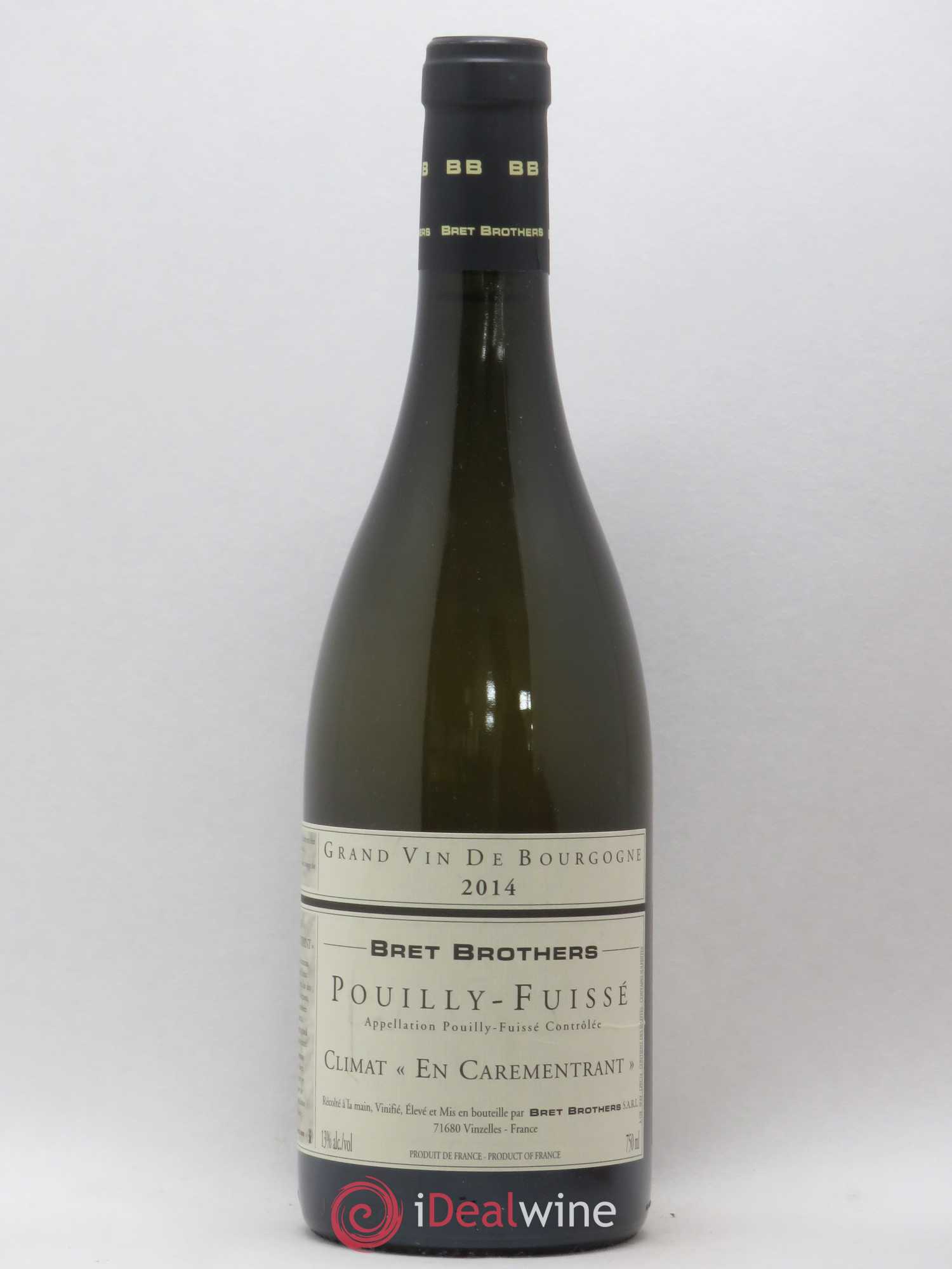 Pouilly-Fuissé En Carementrant Bret Brothers 2014 - Posten von 1 Flasche - 0