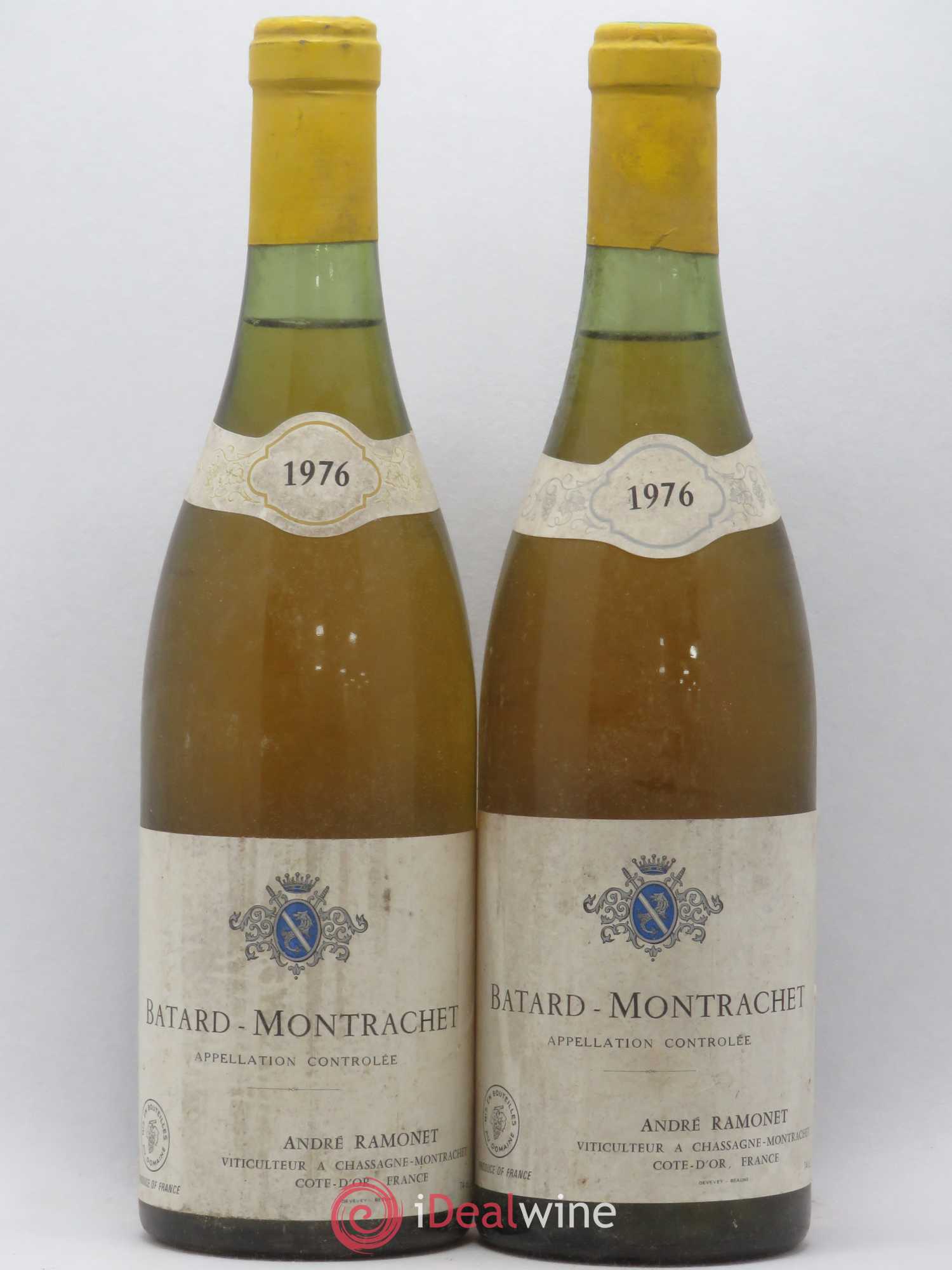 Bâtard-Montrachet Grand Cru Ramonet (Domaine) 1976 - Lot de 2 bouteilles - 0
