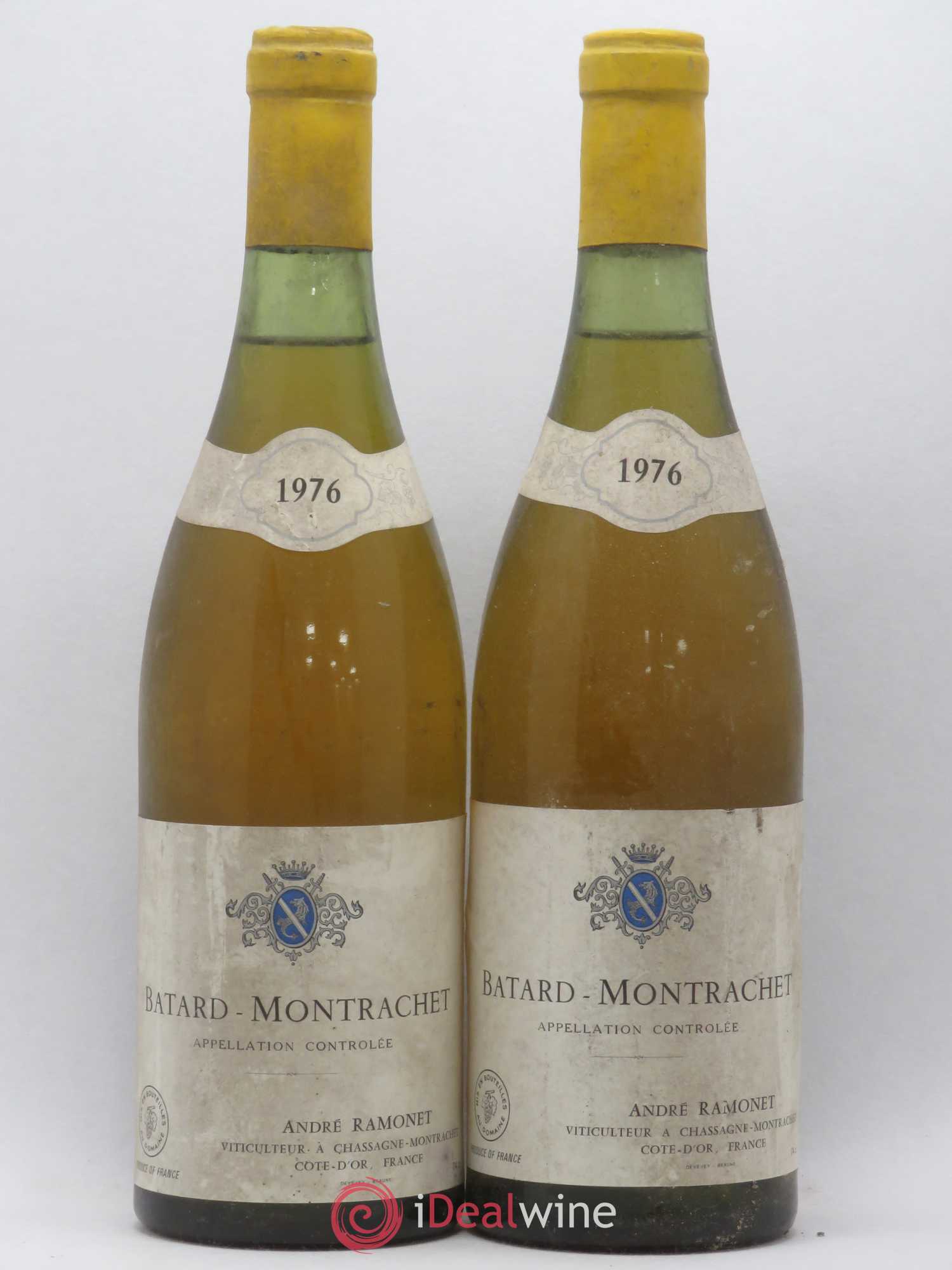 Bâtard-Montrachet Grand Cru Ramonet (Domaine) 1976 - Lot de 2 bouteilles - 0
