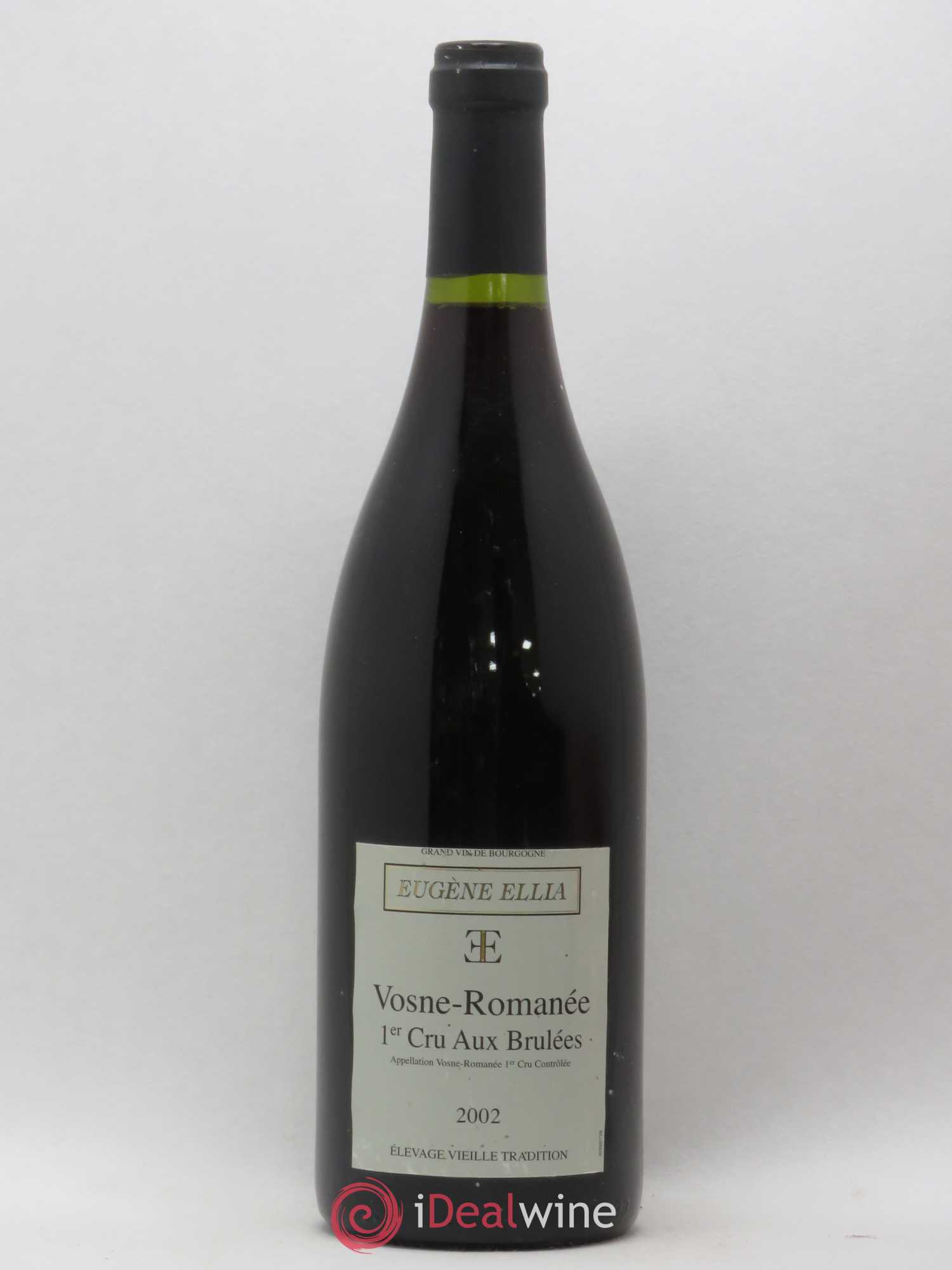 Vosne-Romanée 1er Cru Aux Brulées Domaine Eugène Ellia 2002 - Posten von 1 Flasche - 0