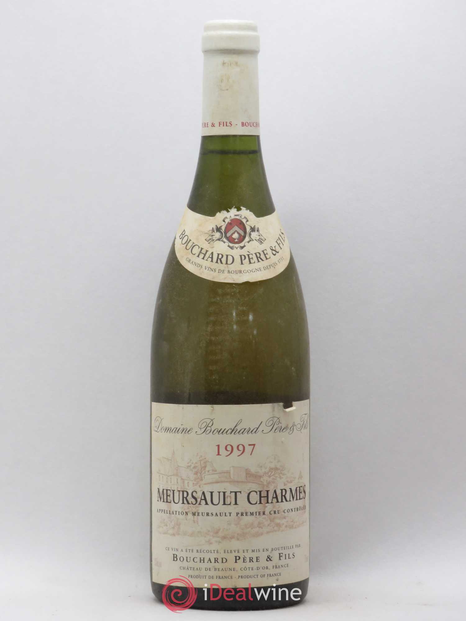 Meursault 1er Cru Charmes Bouchard Père & Fils 1997 - Lot de 1 bouteille - 0