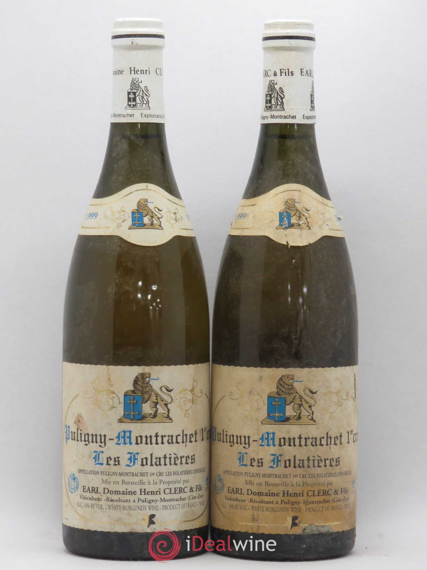 Puligny-Montrachet 1er Cru 1999 - Lot de 2 bouteilles - 0