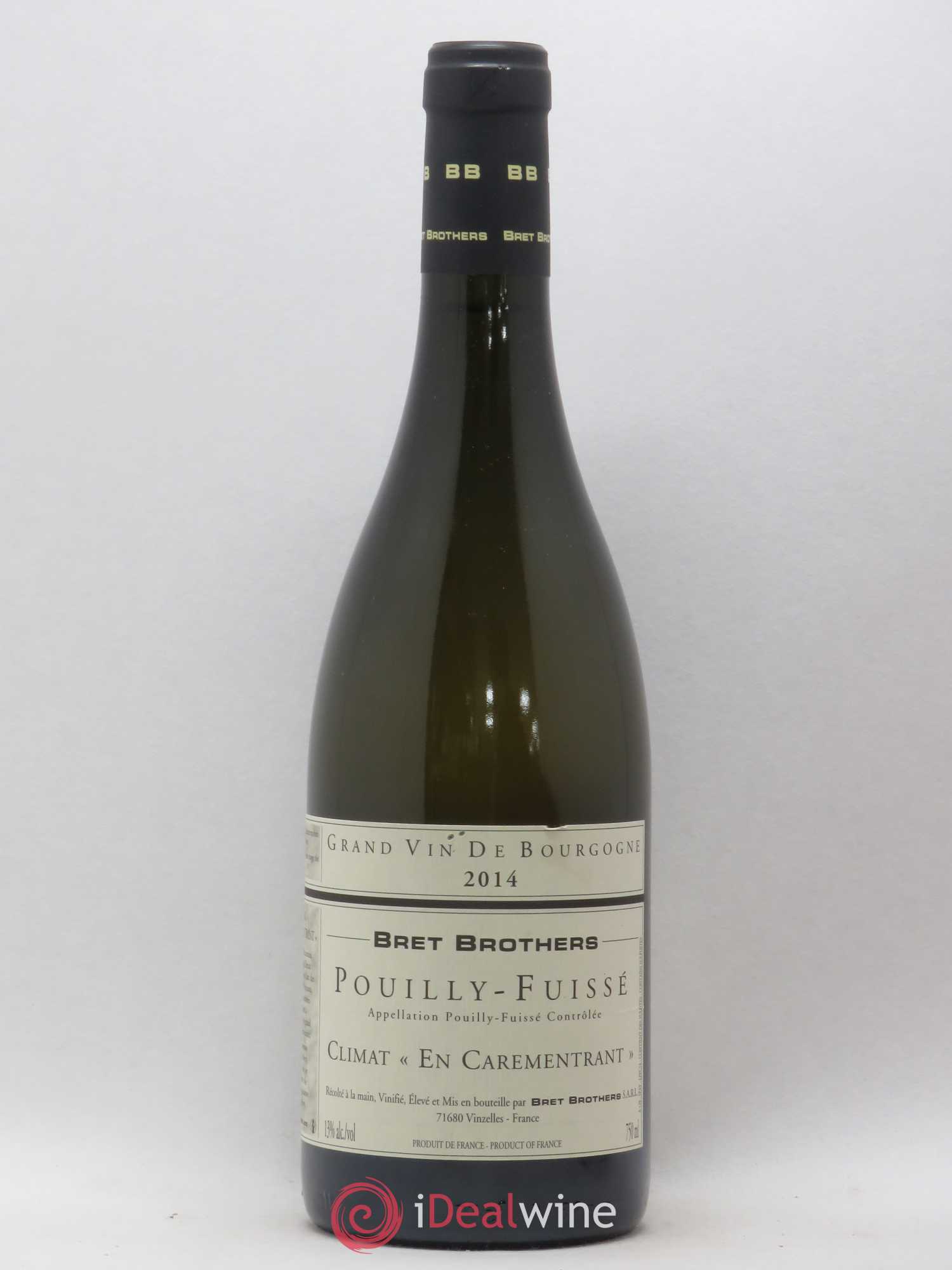 Pouilly-Fuissé En Carementrant Bret Brothers (sans prix de réserve) 2014 - Posten von 1 Flasche - 0