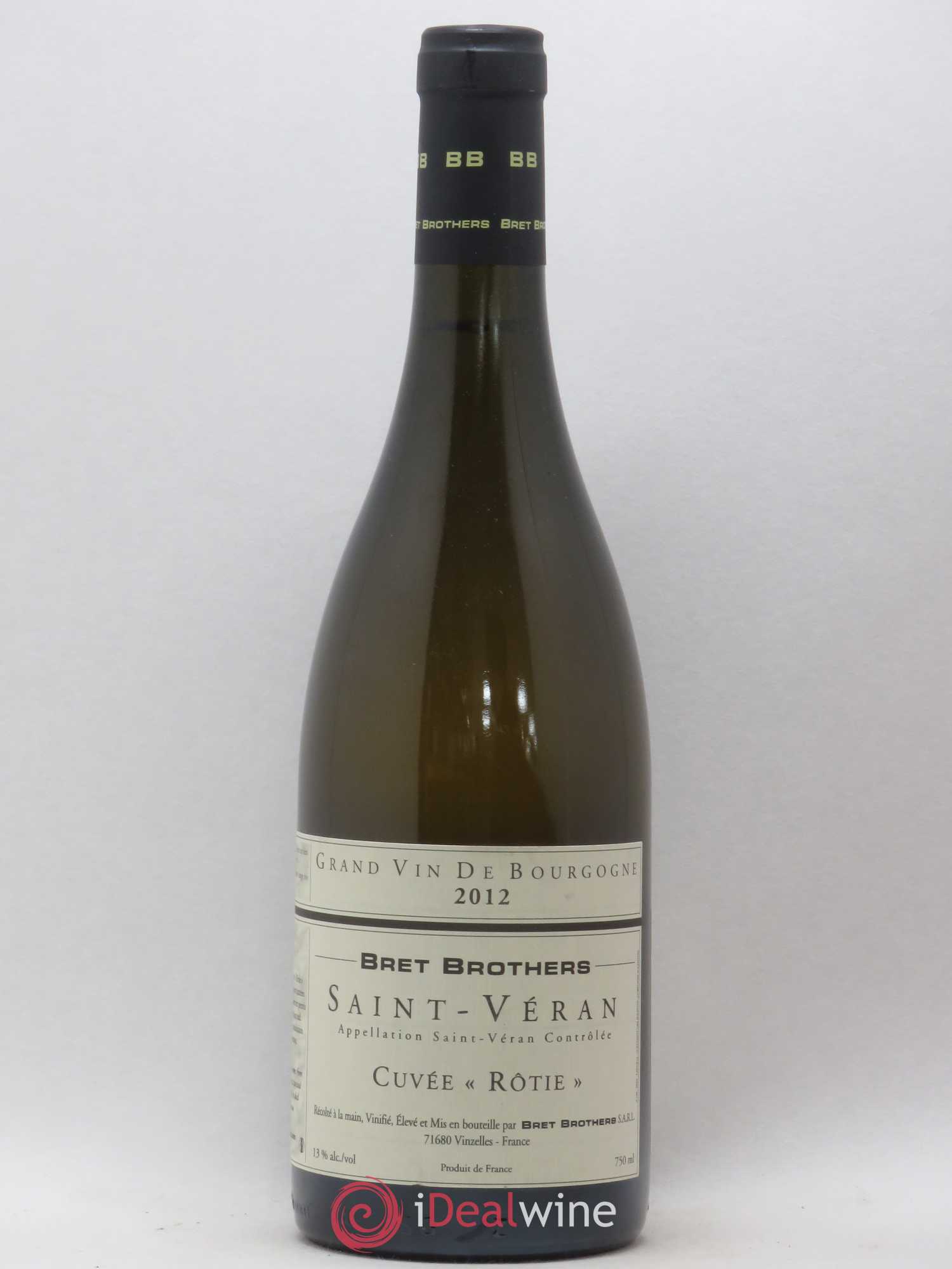 Saint-Véran La Côte Rôtie Bret Brothers (sans prix de réserve) 2012 - Lot de 1 bouteille - 0