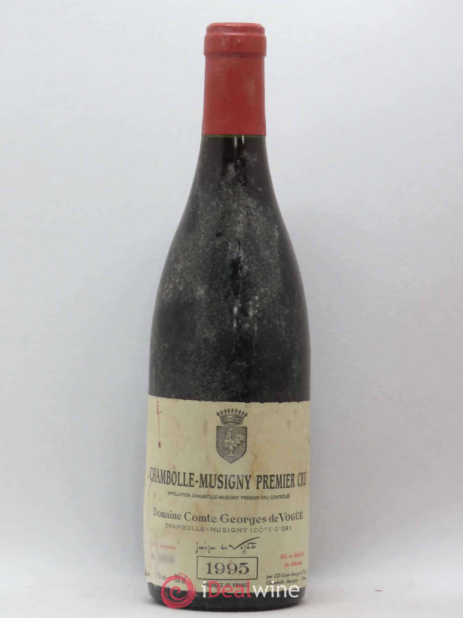 Chambolle-Musigny 1er Cru Comte Georges de Vogüé 1995 - Lot de 1 bouteille - 0