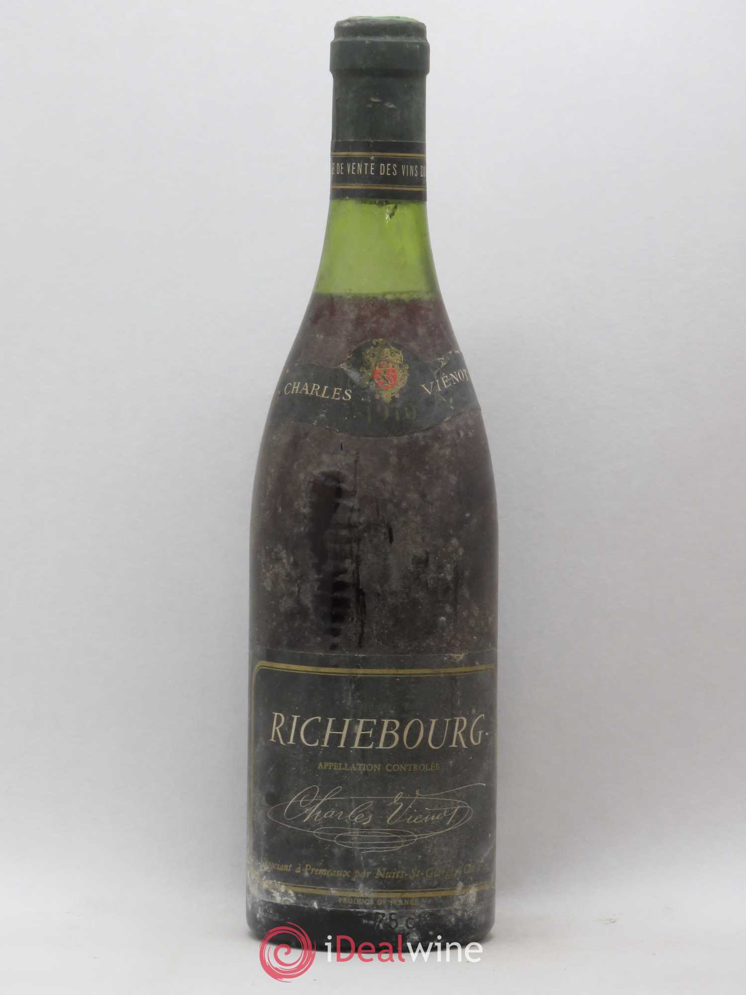 Richebourg Grand Cru Charles Viénot 1970 - Lot de 1 bouteille - 0