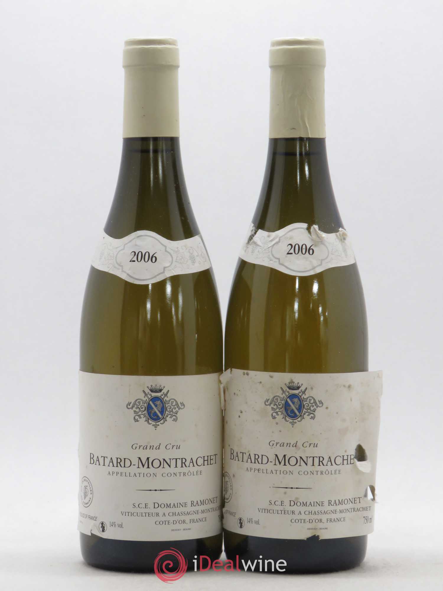 Bâtard-Montrachet Grand Cru Ramonet (Domaine) 2006 - Lot de 2 bouteilles - 0