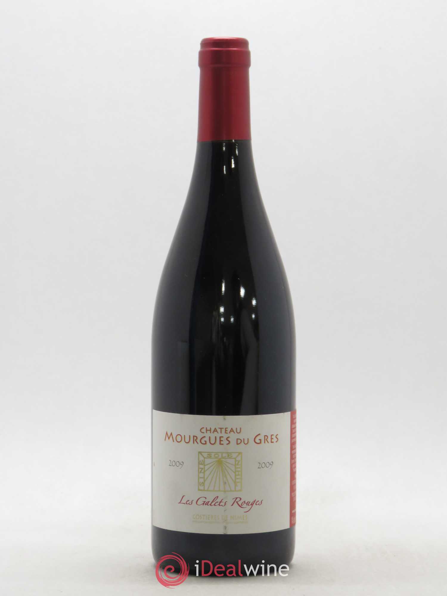 Costières de Nîmes Château Mourgues du Gres Les Galets Rouges 2009 - Lot of 1 bottle - 0
