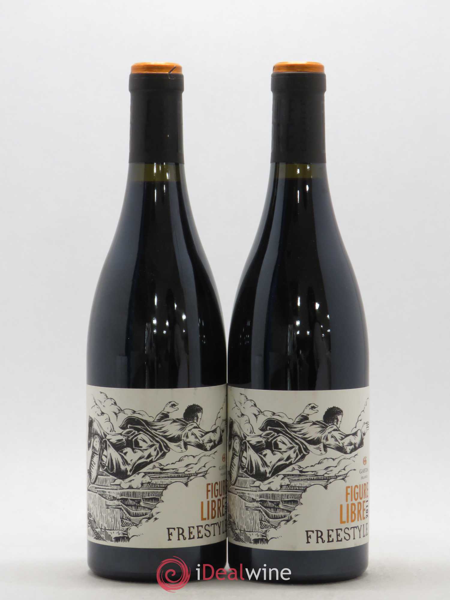 Pays d'Oc Gayda Freestyle Figure Libre (sans prix de réserve) 2011 - Posten von 2 Flaschen - 0