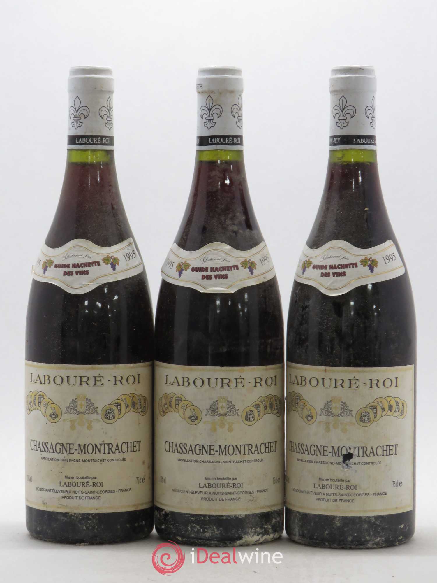 Chassagne-Montrachet Labouré Roi 1995 - Lot de 3 bouteilles - 0