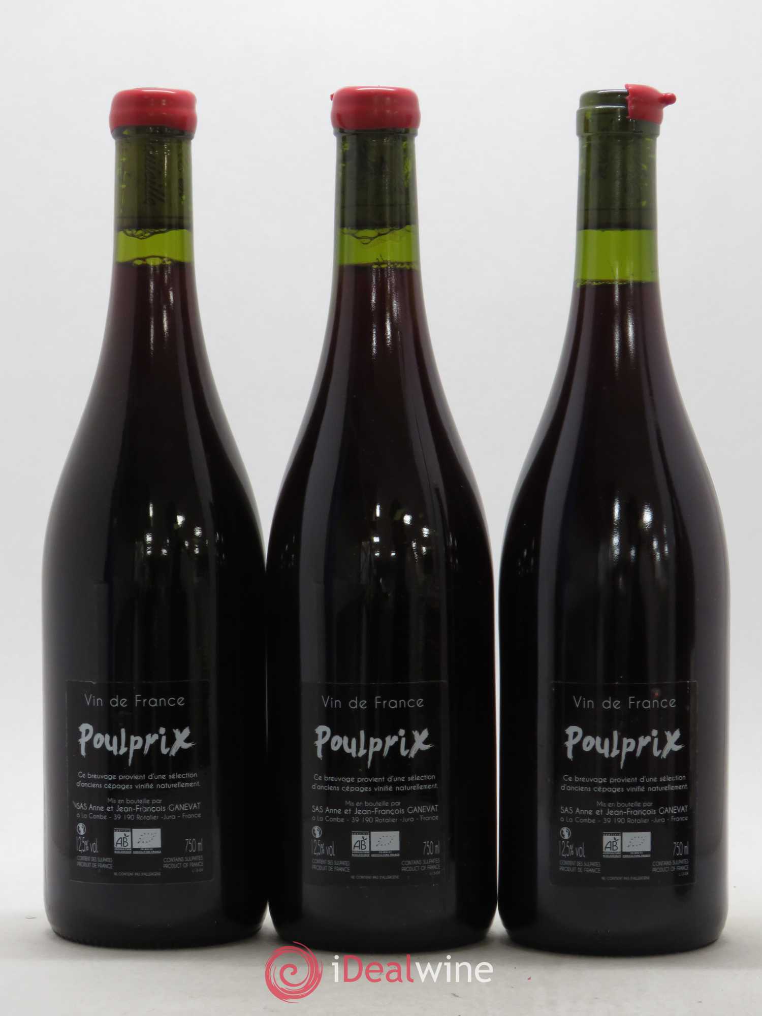 Vin de France Poulprix Anne et Jean François Ganevat 2013 - Lot de 3 bouteilles - 1