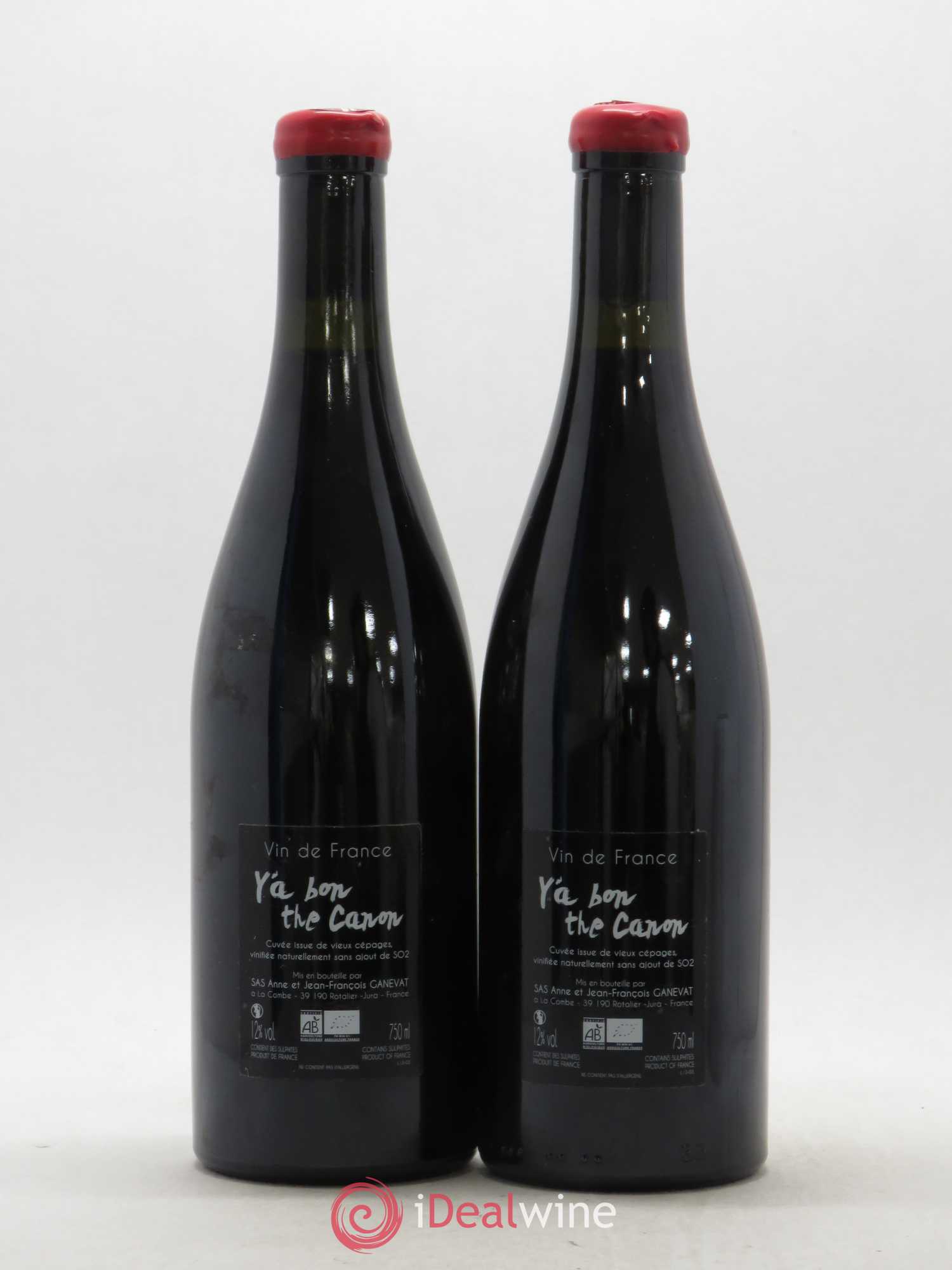 Vin de France Y'a bon the Canon Anne et Jean François Ganevat 2013 - Lot de 2 bouteilles - 1