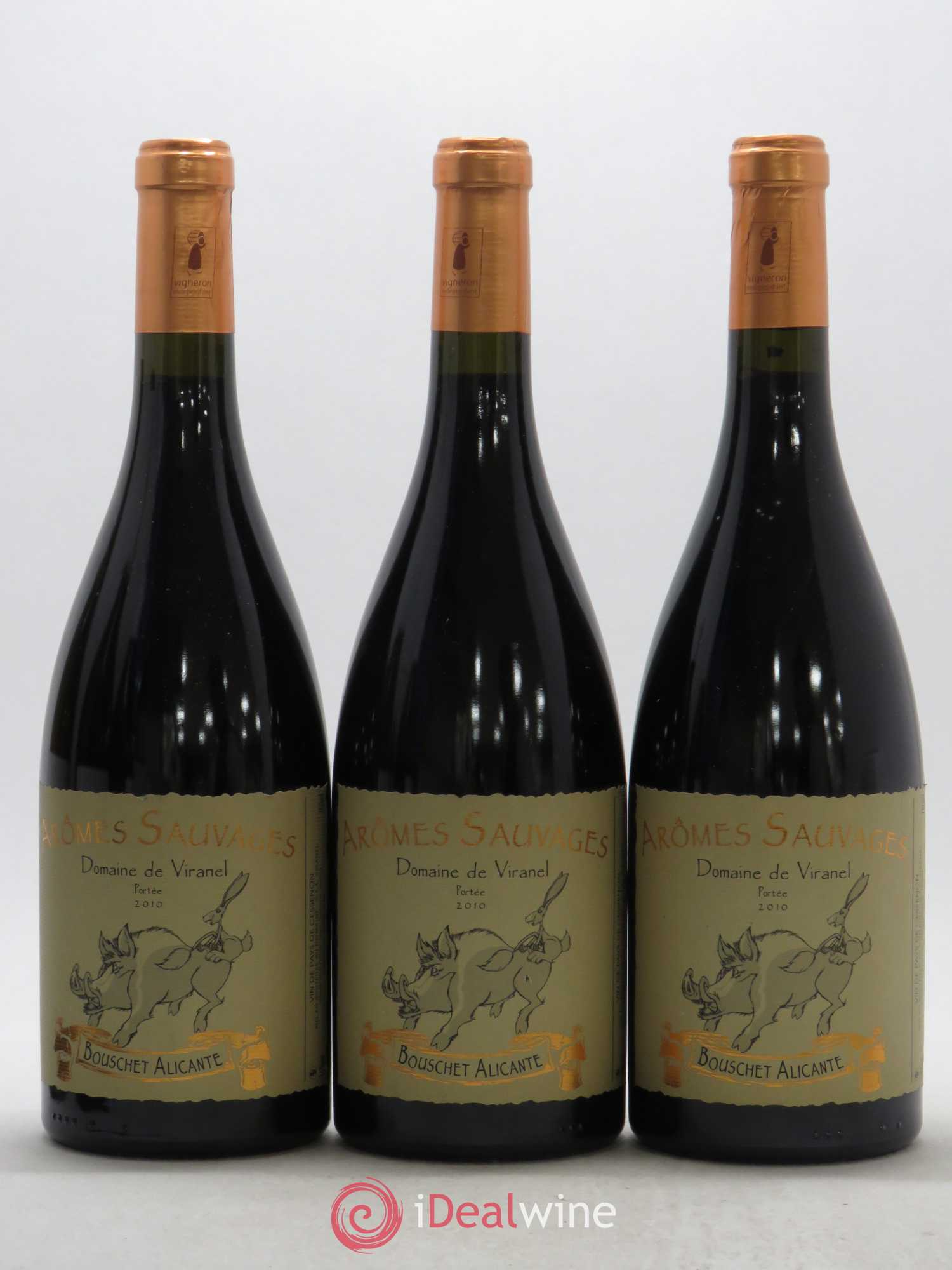 Pays d'Hérault Aromes Sauvages Domaine Viranel 2010 - Posten von 3 Flaschen - 0