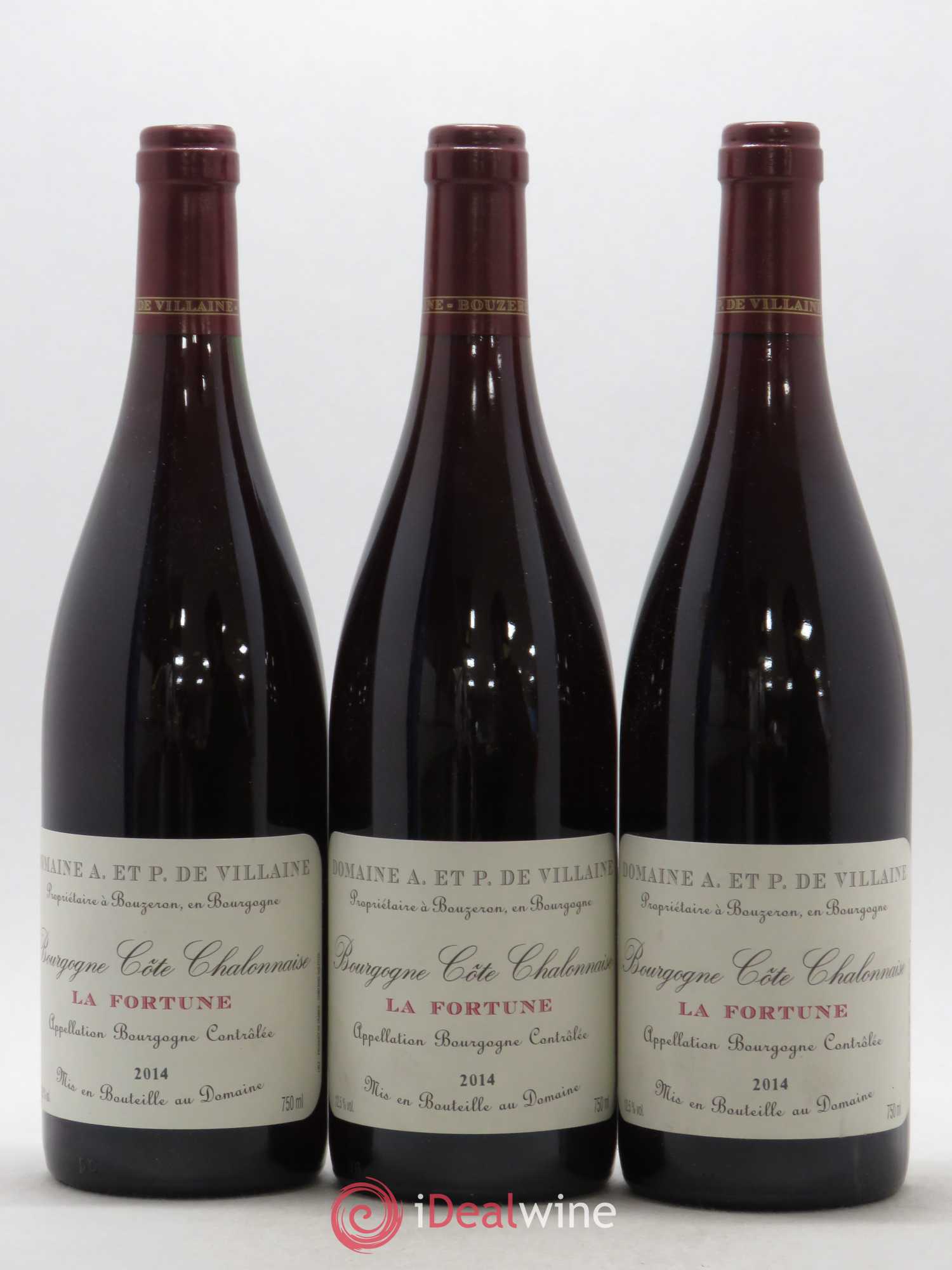 Bourgogne La Fortune Domaine de Villaine 2014 - Lot de 3 bouteilles - 0