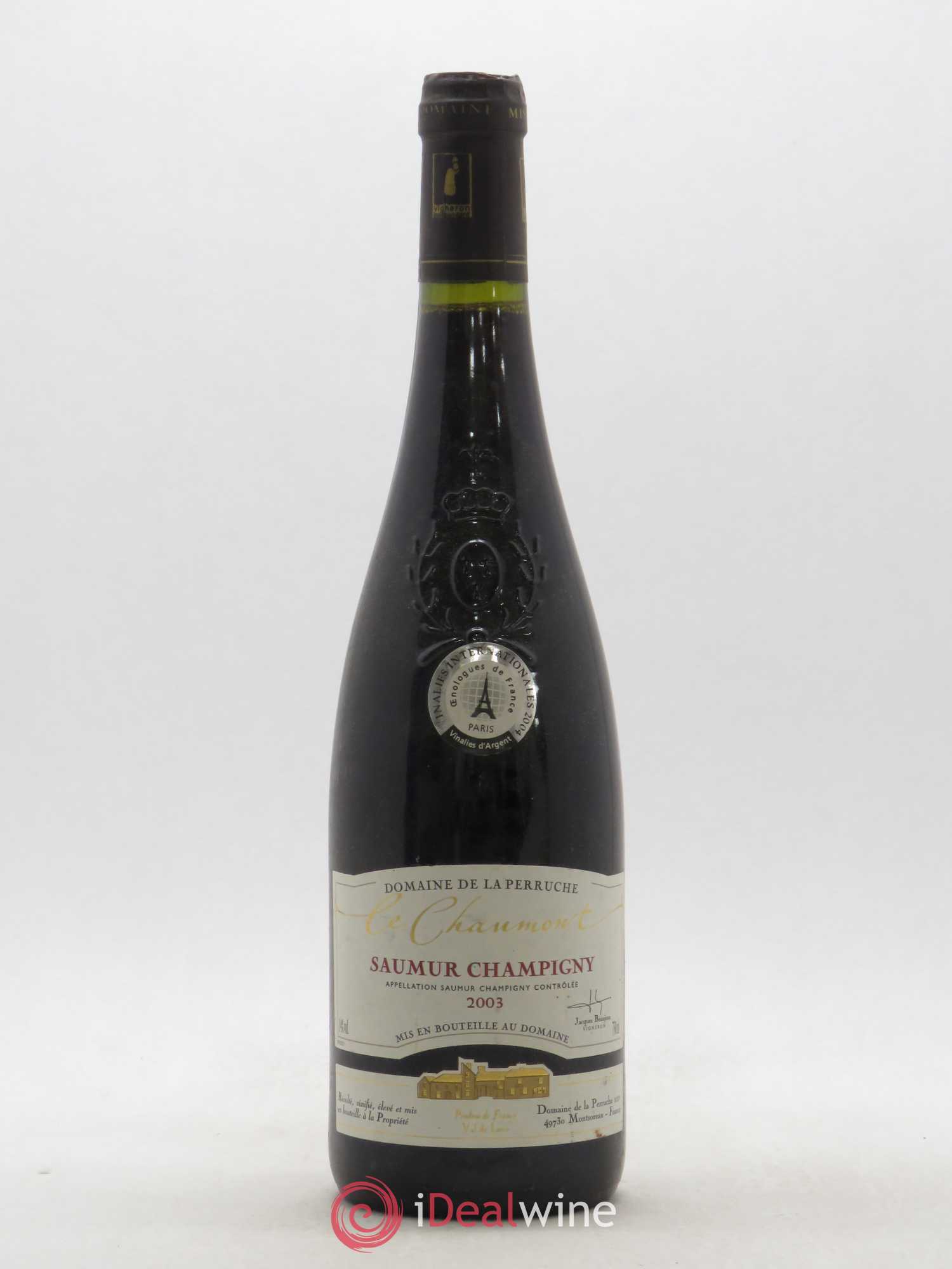 Saumur-Champigny Le Chaumont Domaine de la Perruche (sans prix de réserve) 2003 - Posten von 1 Flasche - 0