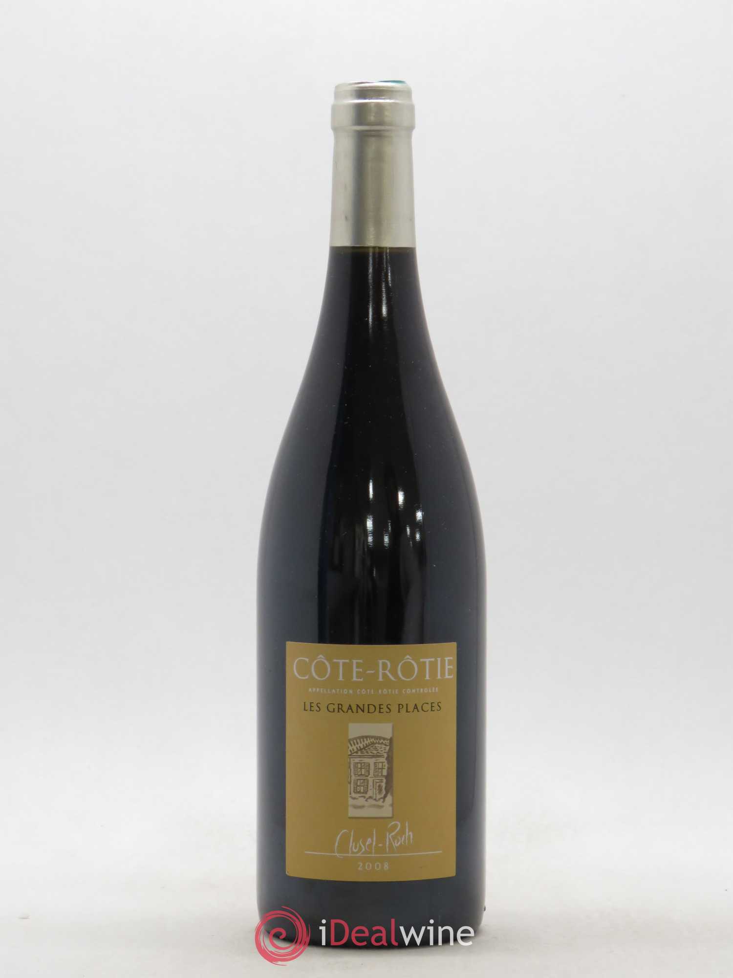 Côte-Rôtie Les Grandes Places Clusel-Roch 2008 - Lot de 1 bouteille - 0