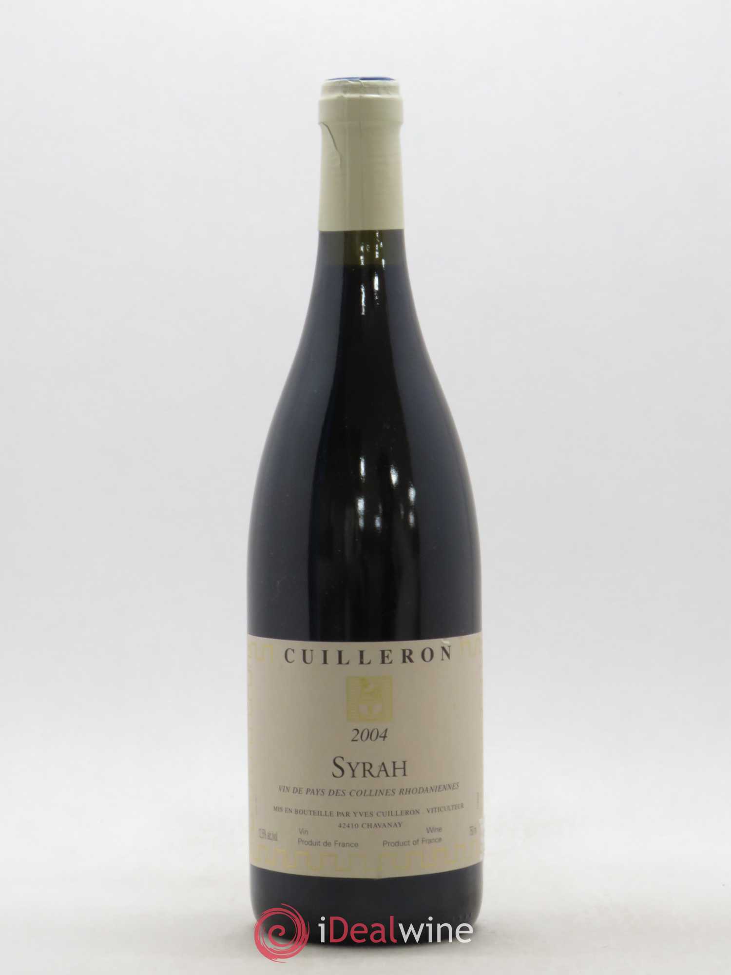 Rhône IGP Collines Rhodadiennes Syrah Yves Cuilleron 2004 - Lot de 1 bouteille - 0