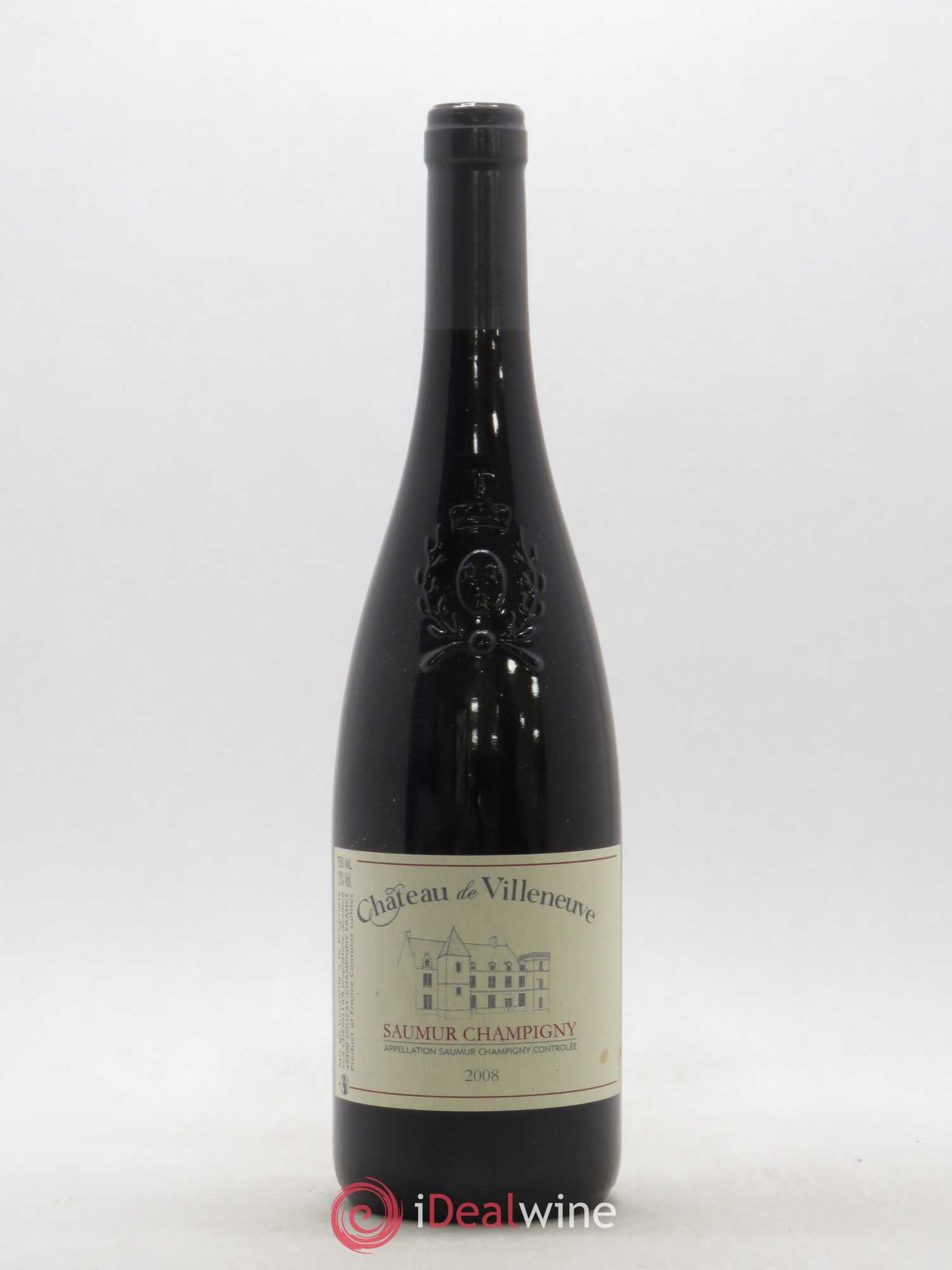 Saumur Château de Villeneuve (sans prix de réserve) 2008 - Posten von 1 Flasche - 0